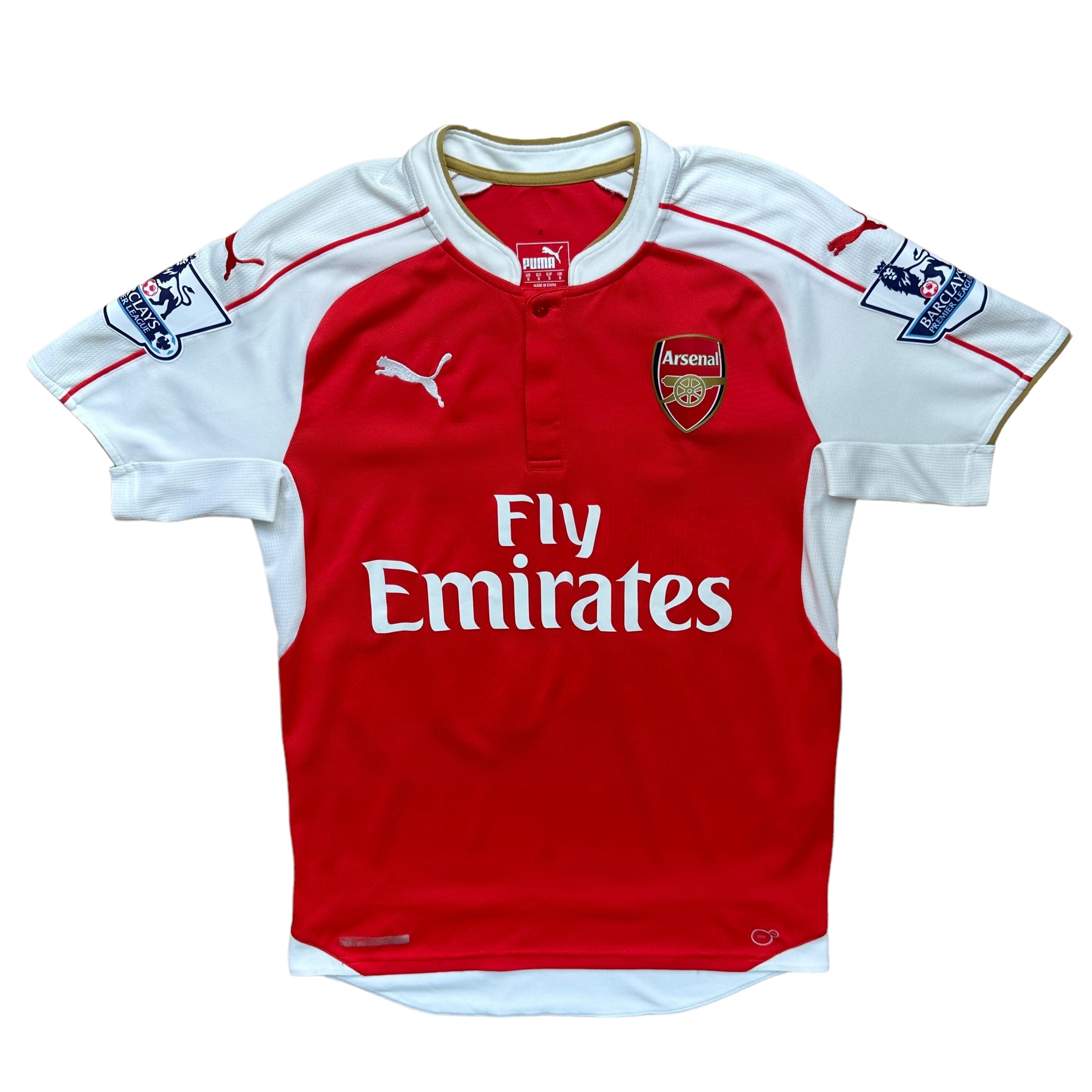 Arsenal 2015-16 Home Shirt (S) Ramsey #16