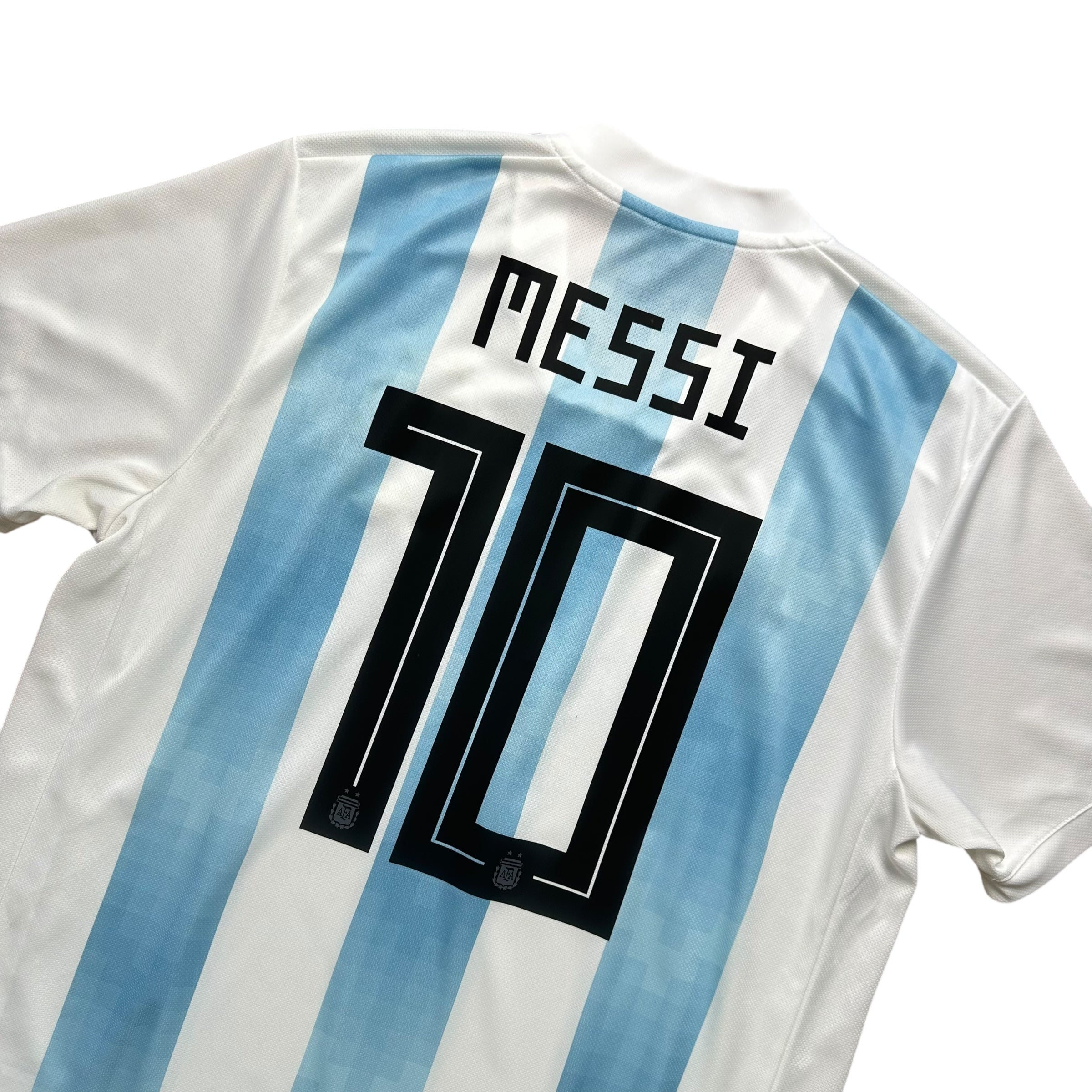 Argentina 2018 Home Shirt (M) Messi #10