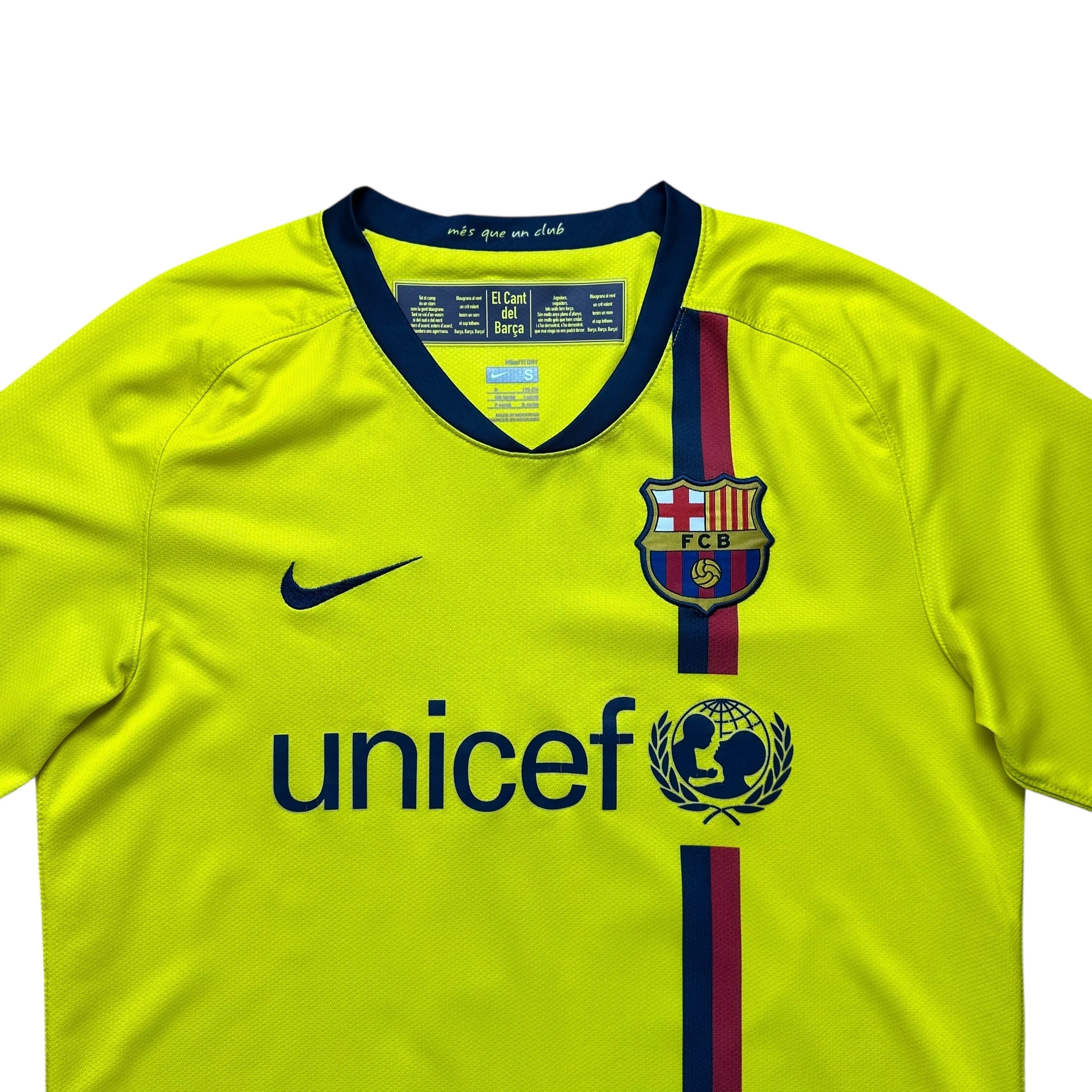 Barcelona 2008-09 Away Shirt (S) Messi #10