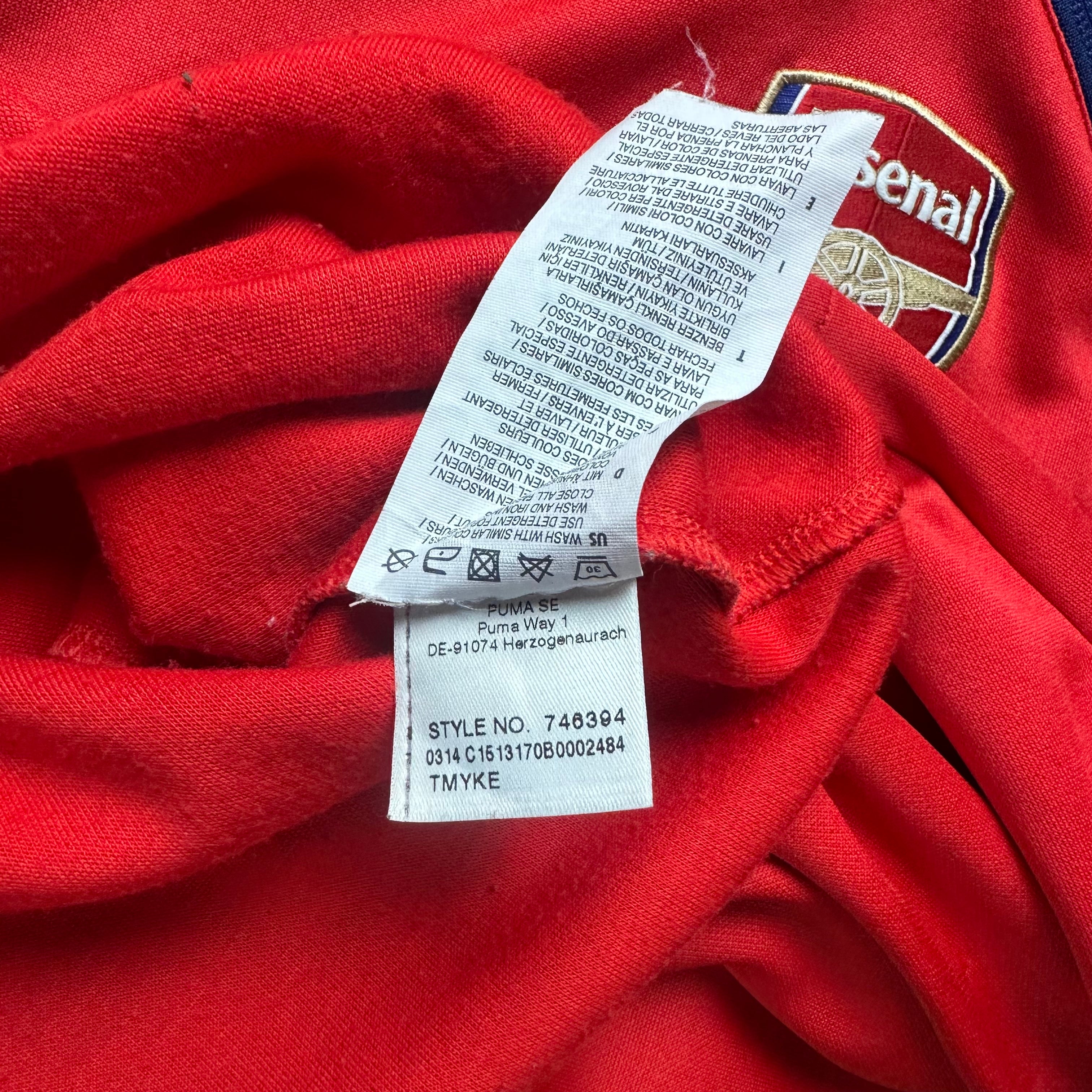 Arsenal 2014-15 Training 1/4 Zip Sweatshirt (M)