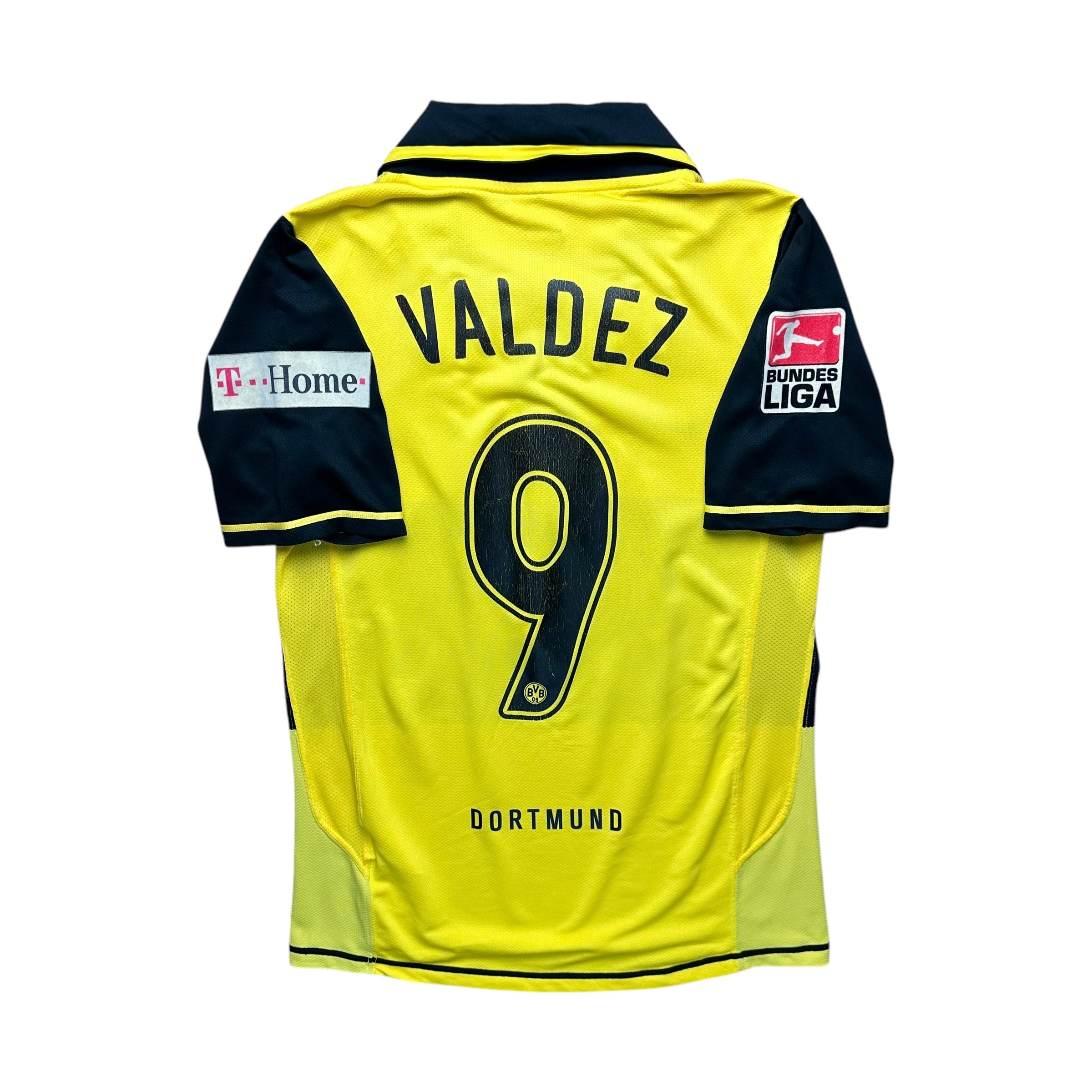 Borussia Dortmund 2007-08 Home Shirt (S) Valdez #9