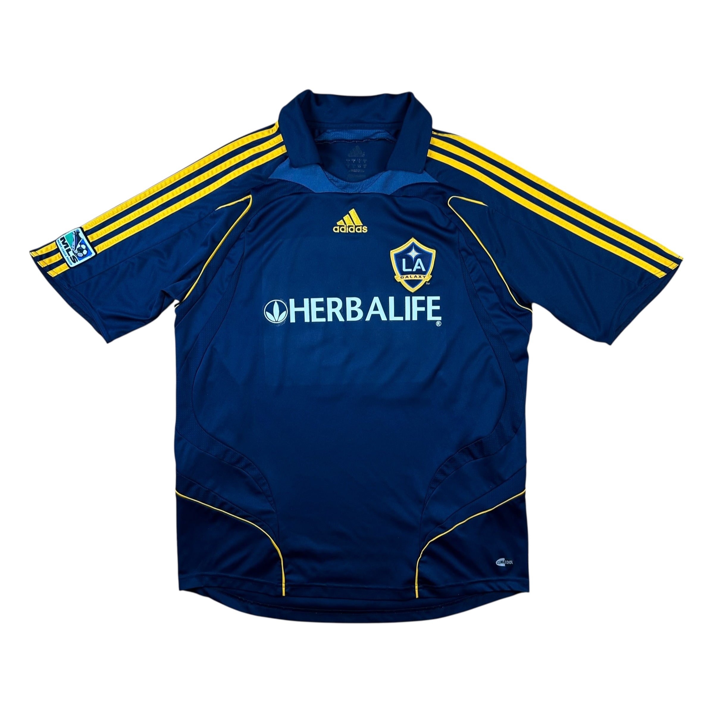 LA Galaxy 2008 Away Shirt (L) Beckham #7