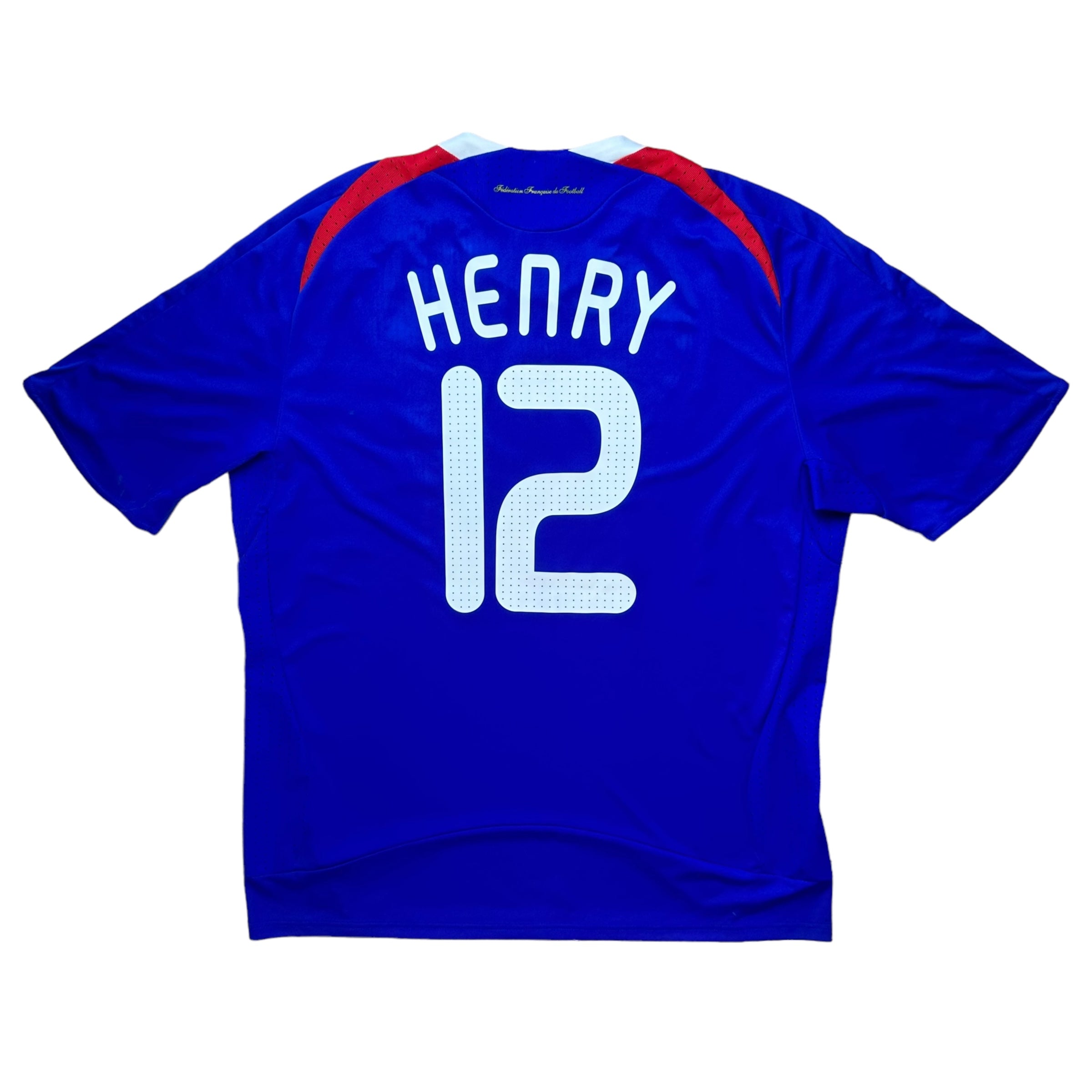 France 2008 Home Shirt (XL) Henry #12