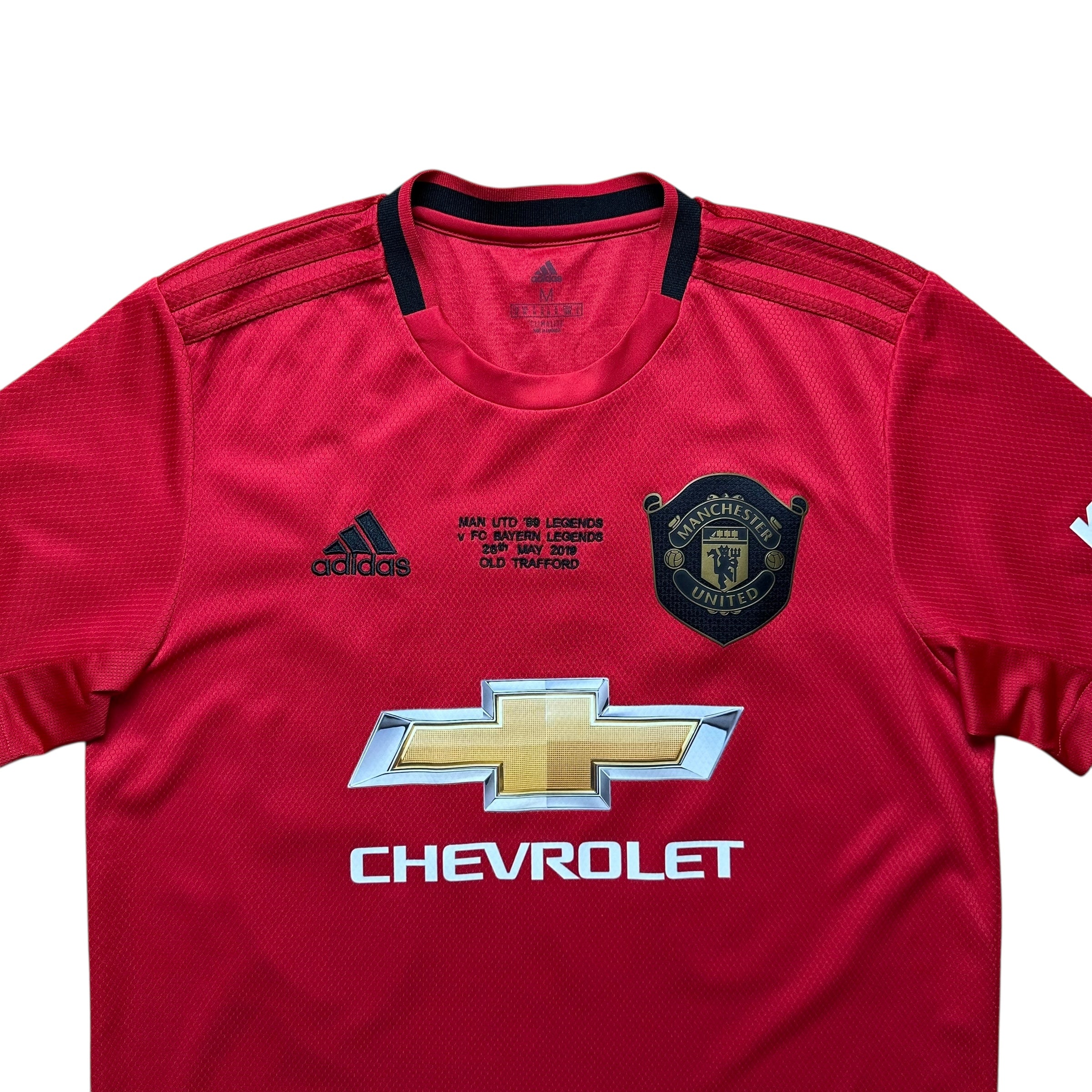 Manchester United 2019-20 Legends Match V FC Bayern Munchen Home Shirt (M) Solskjaer #20