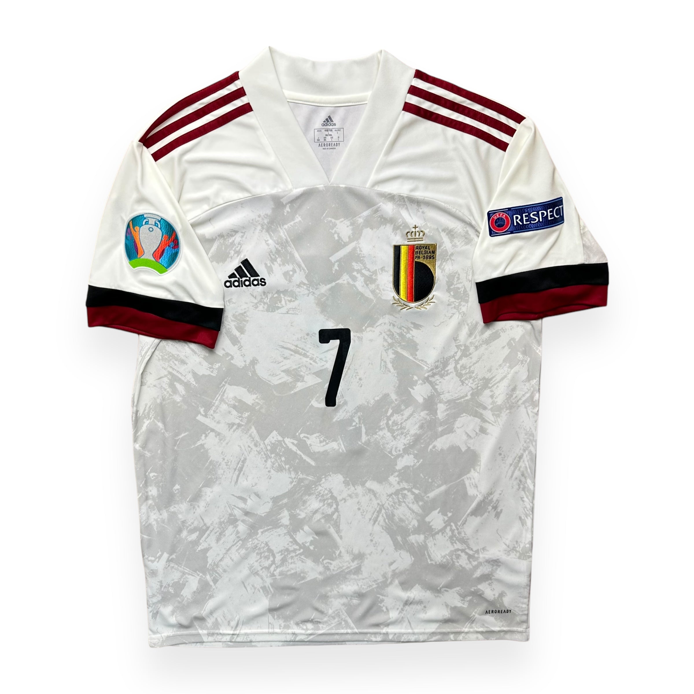 Belgium 2020 Away Shirt (L) De Bruyne #7