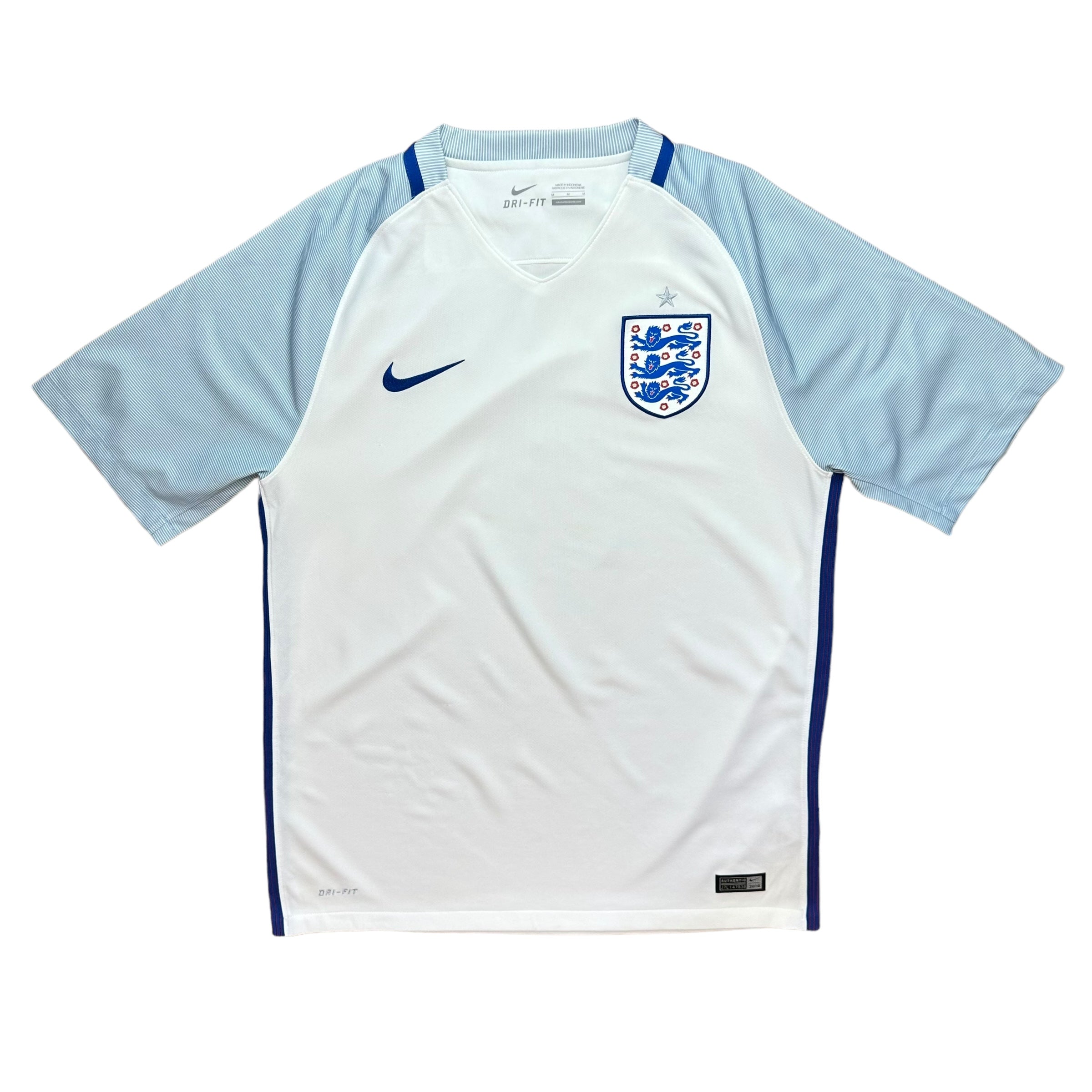 England 2016 Home Shirt (M) Vardy #9