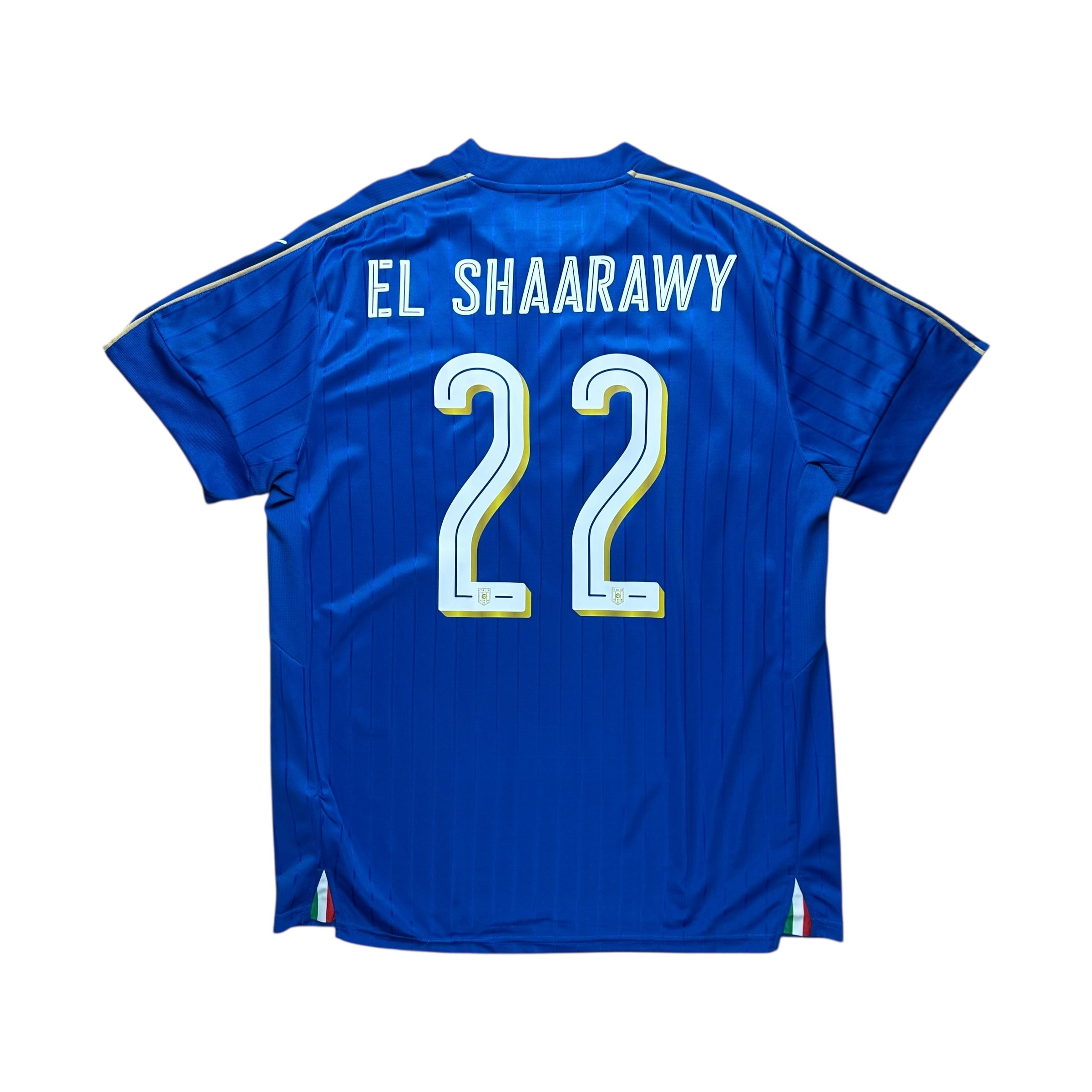 Italy 2016 Home Shirt (L) El Shaarawy #22