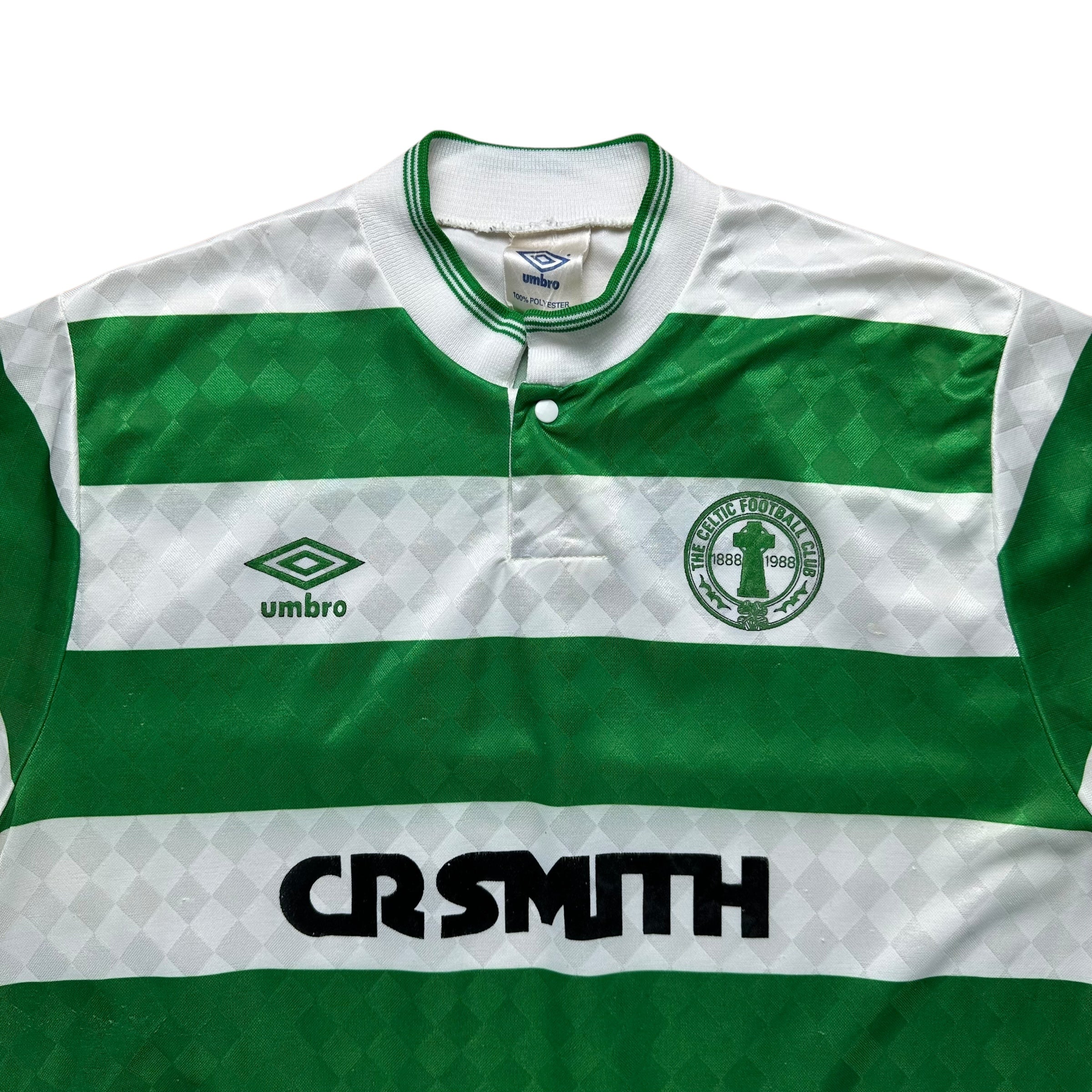 Celtic 1987-89 Centenary Home Shirt (M)