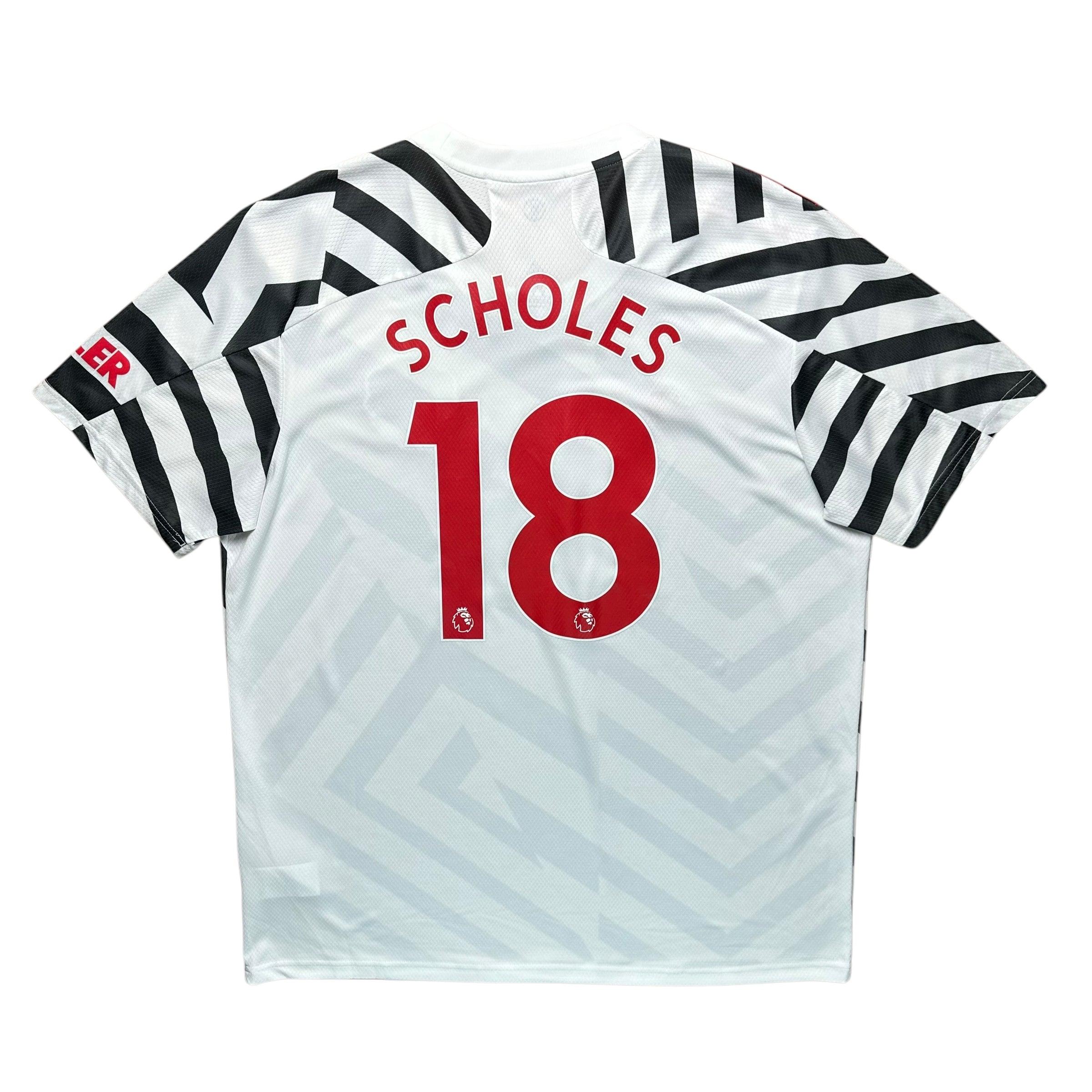 Manchester United 2020-21 Third Shirt (XL) Scholes #18