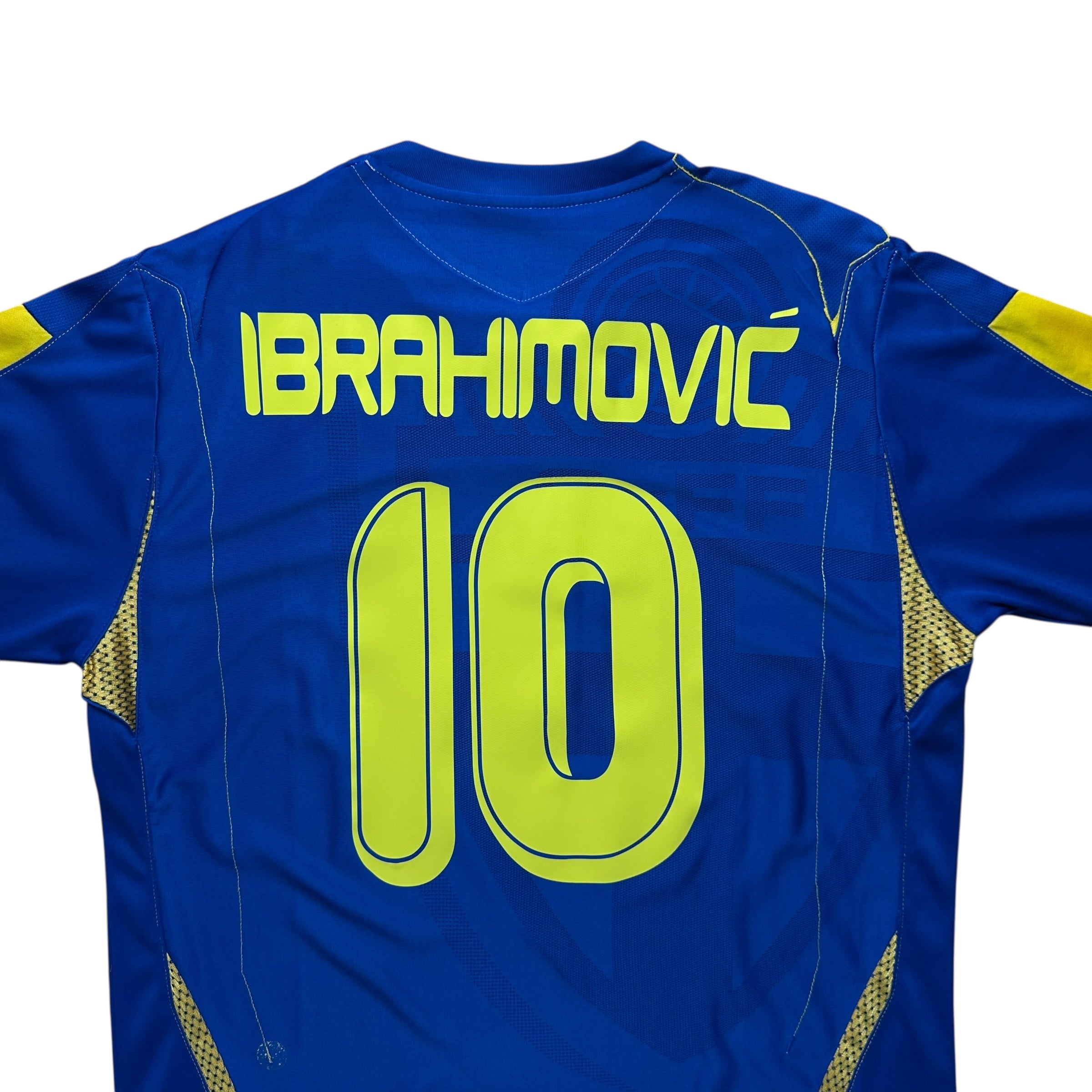 Sweden 2006 Away Shirt (L) Ibrahimovic #10