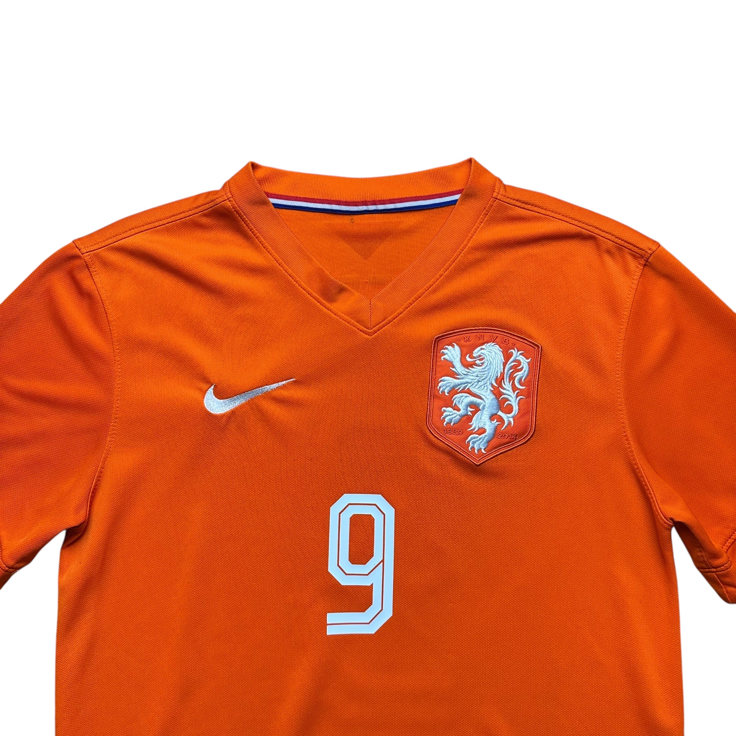 Netherlands 2014 Home Shirt (S) V.Persie #9