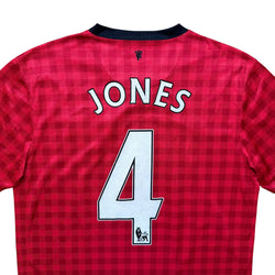Manchester United 2012-13 Home Shirt (M) Jones #4