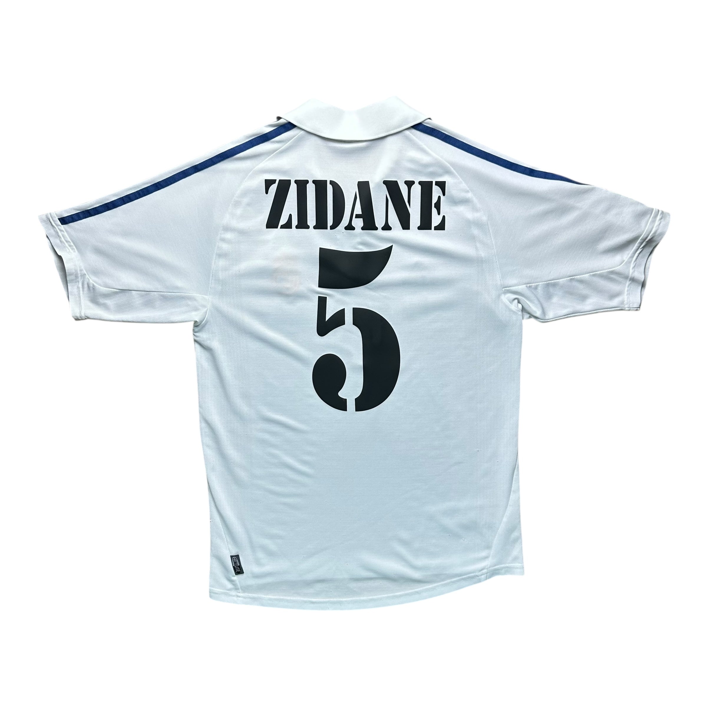 Real Madrid 2001-02 Home Shirt (S) Zidane #5