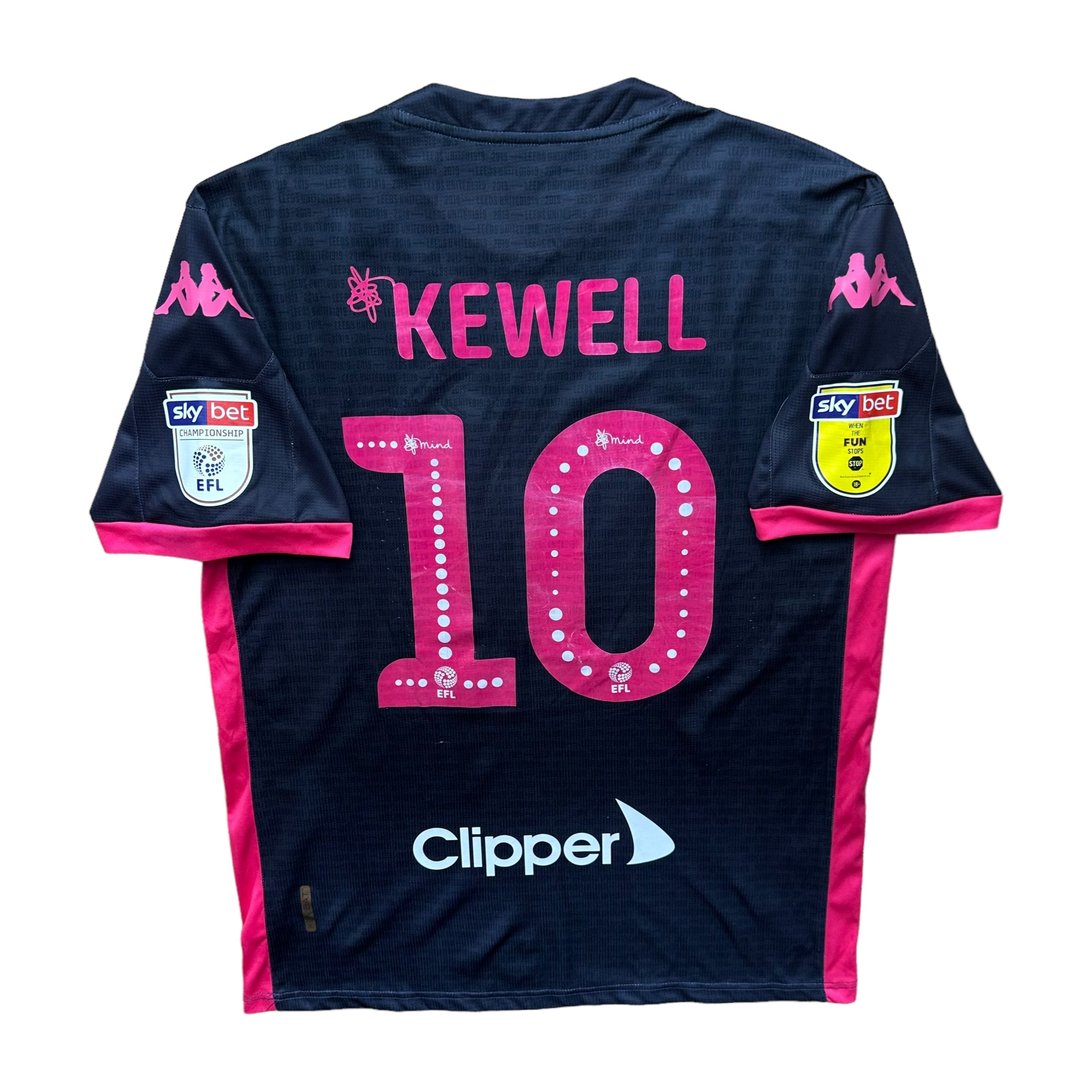 Leeds United 2019-20 Away Shirt (XL) Kewell #10