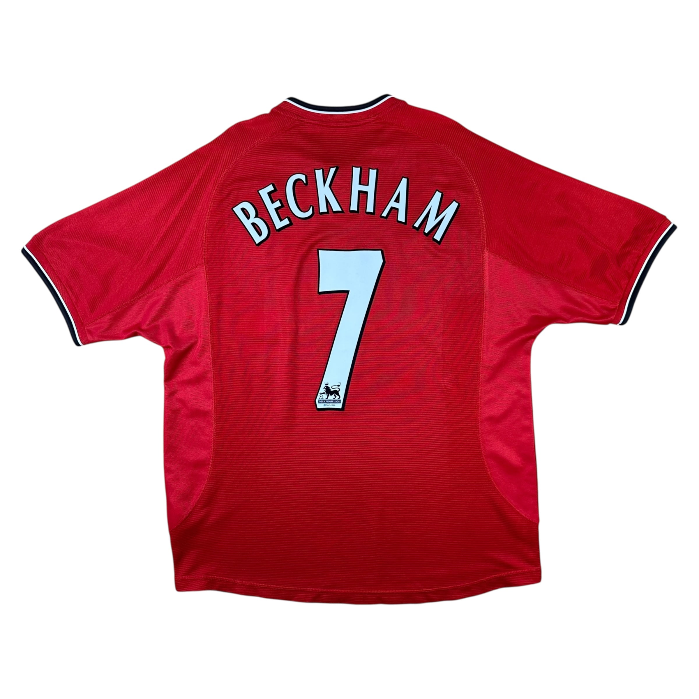 Manchester United 2000-01 Home Shirt (XL) Beckham #7