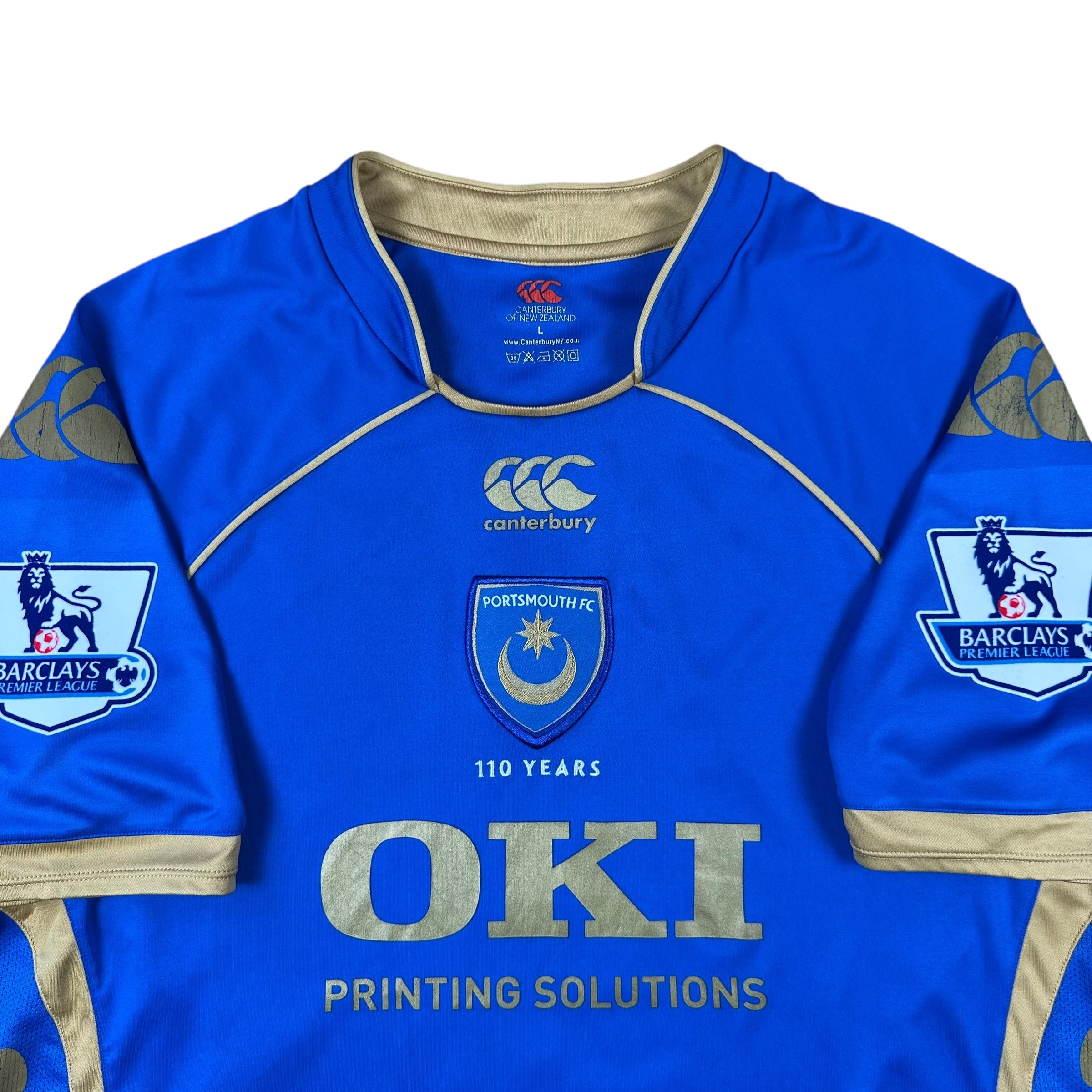Portsmouth 2008-09 Home Shirt (L) Crouch #9