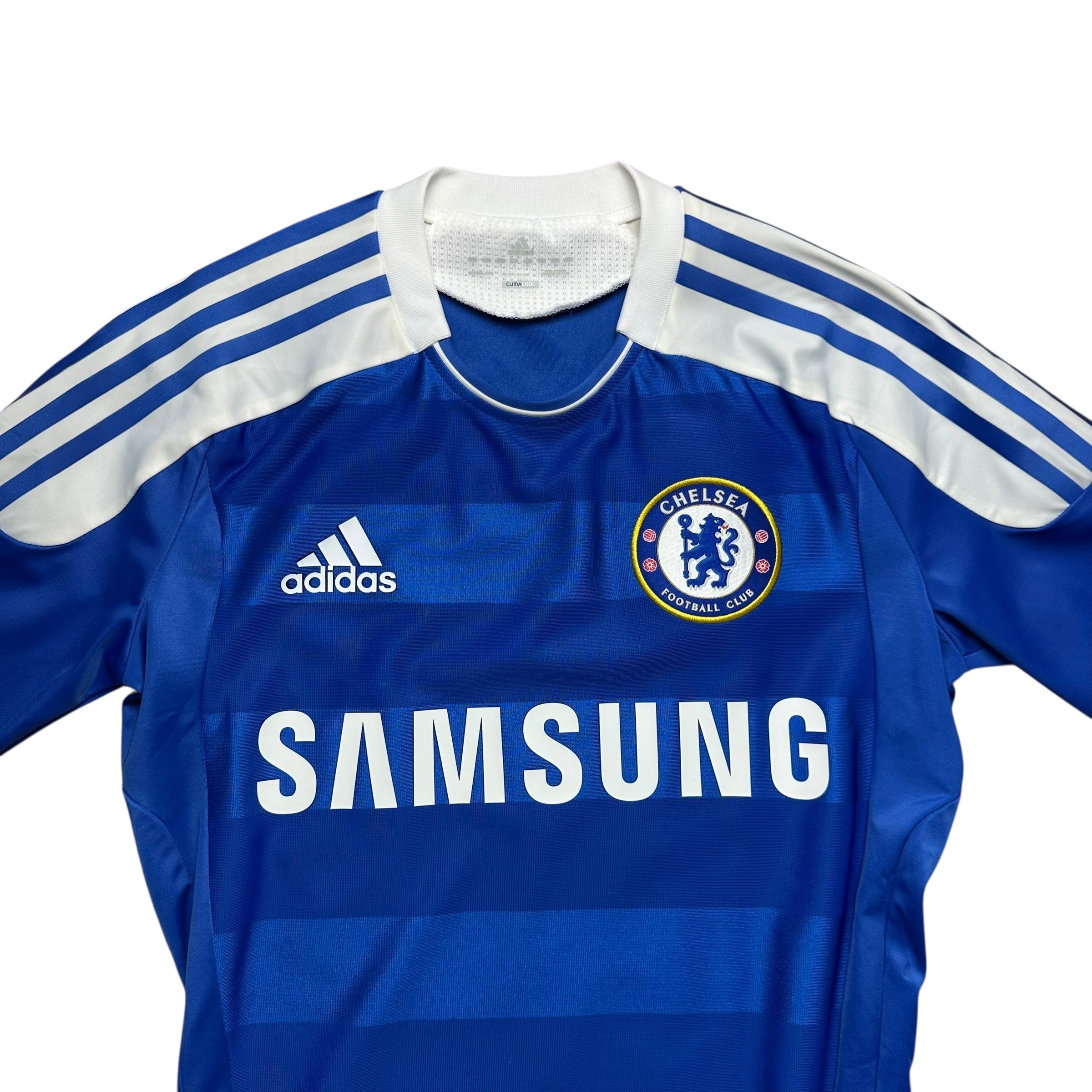 Chelsea 2011-12 Techfit Player Issue Home Shirt (S) Mata #10