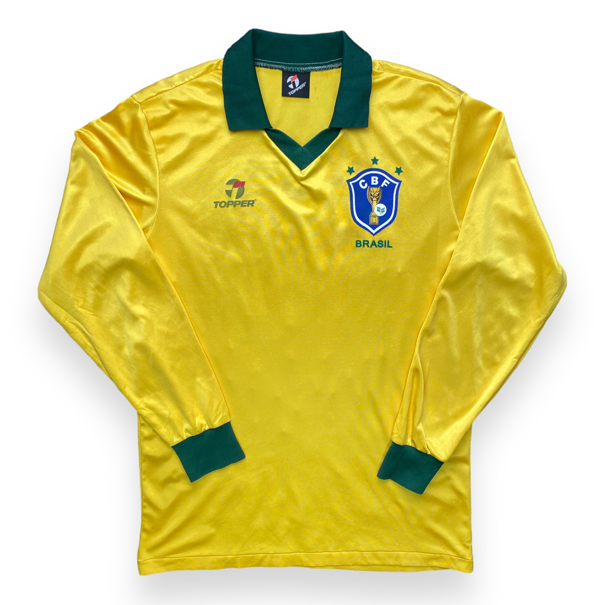 Brazil 1986 Home Shirt (L) Socrates #18