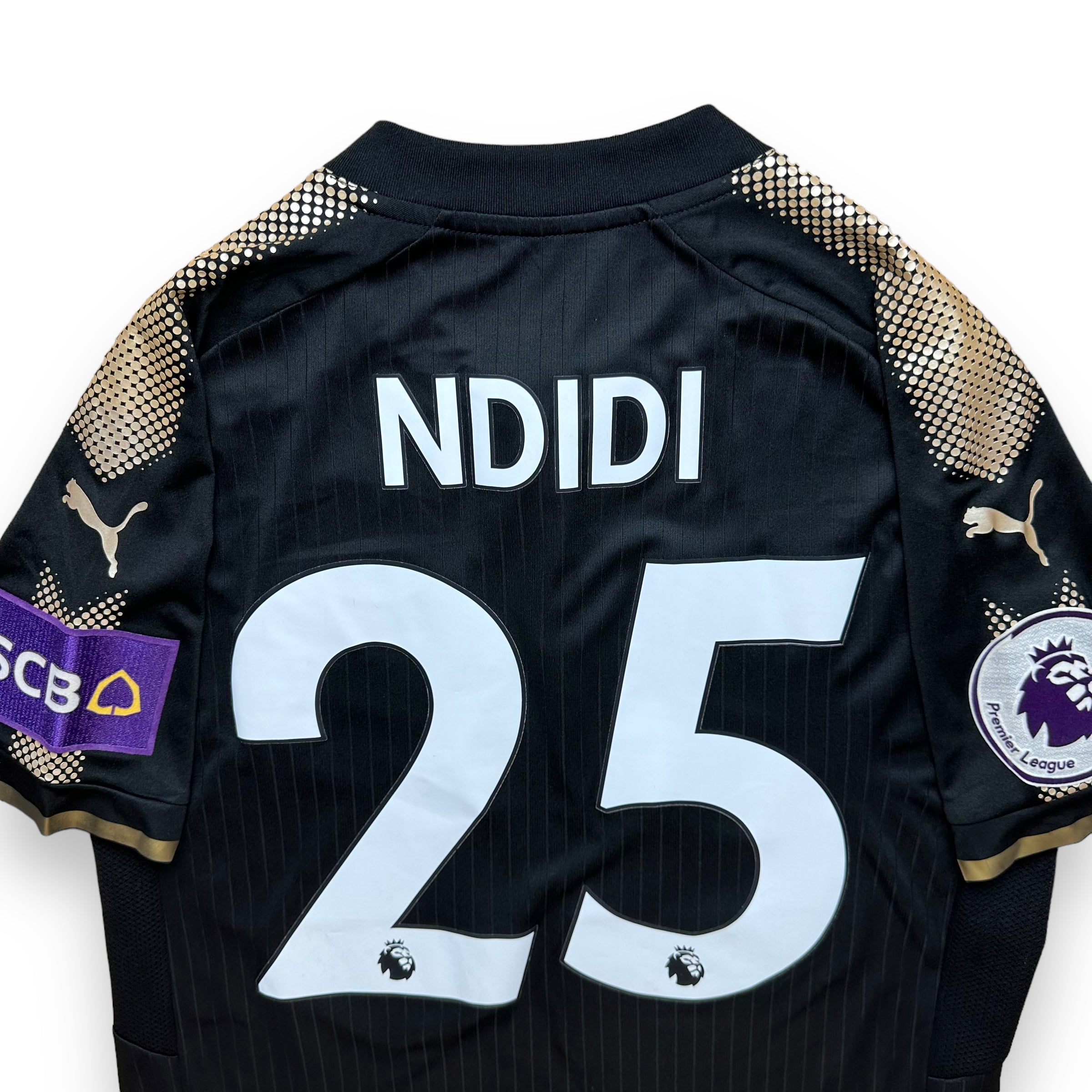 Leicester 2017-18 Away Shirt (S) Ndidi #28