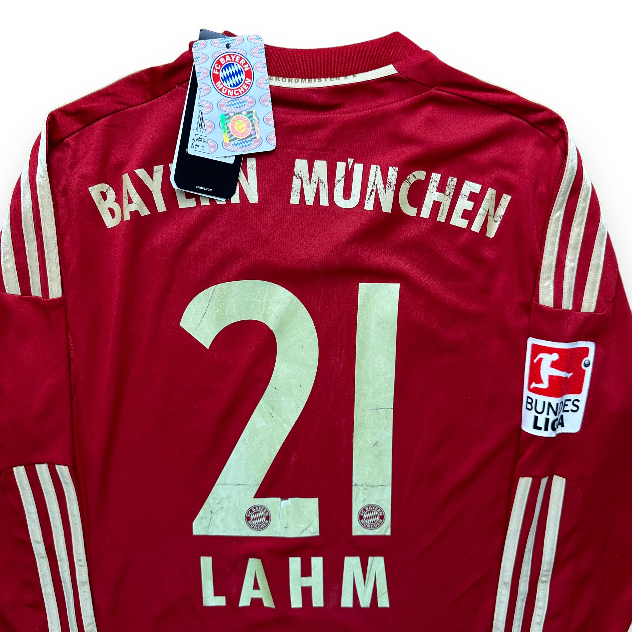 Bayern Munich 2013-14 Home Shirt (M) Lahm #21 BNWT