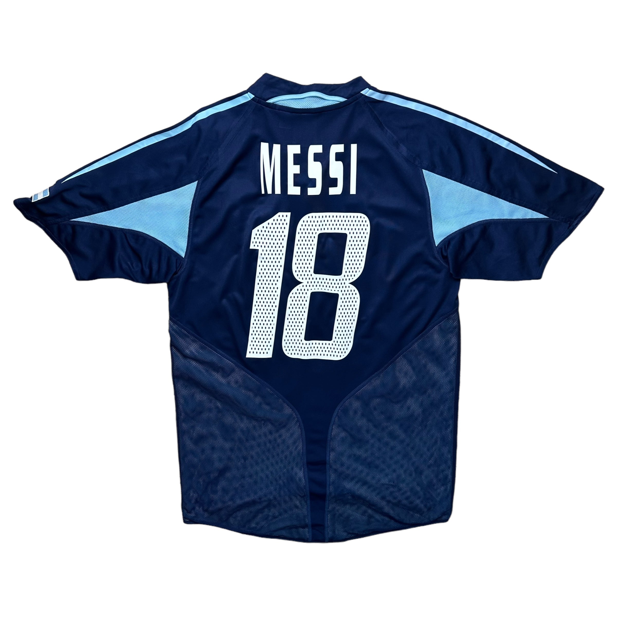 Argentina 2004 Away Shirt (Multiple Sizes) Messi #18