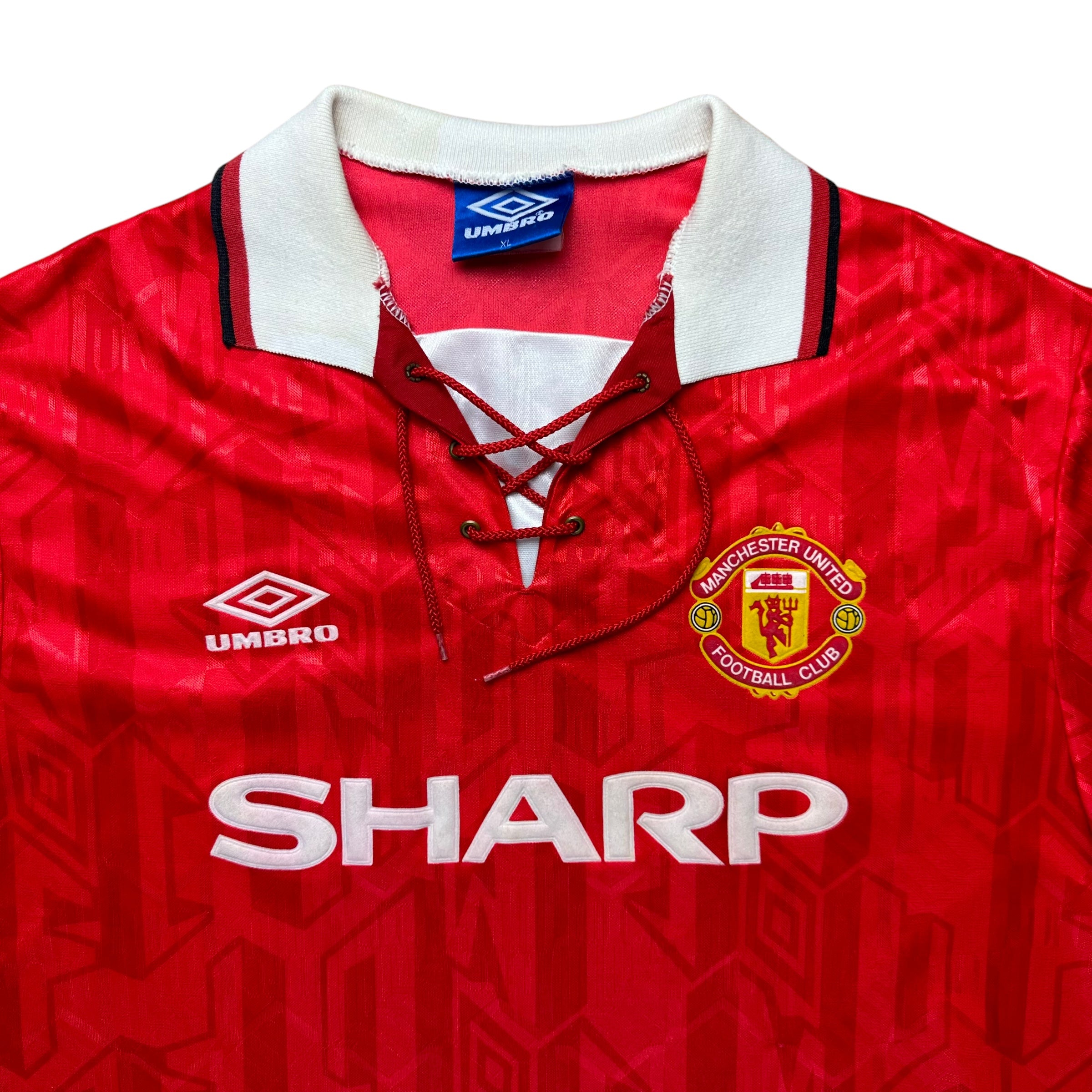 Manchester United 1992-94 Home Shirt (XL)