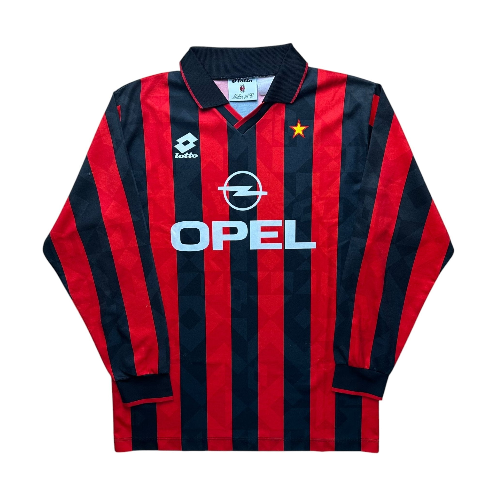 AC Milan 1994 - 95 Home Shirt (L) - Kitplug