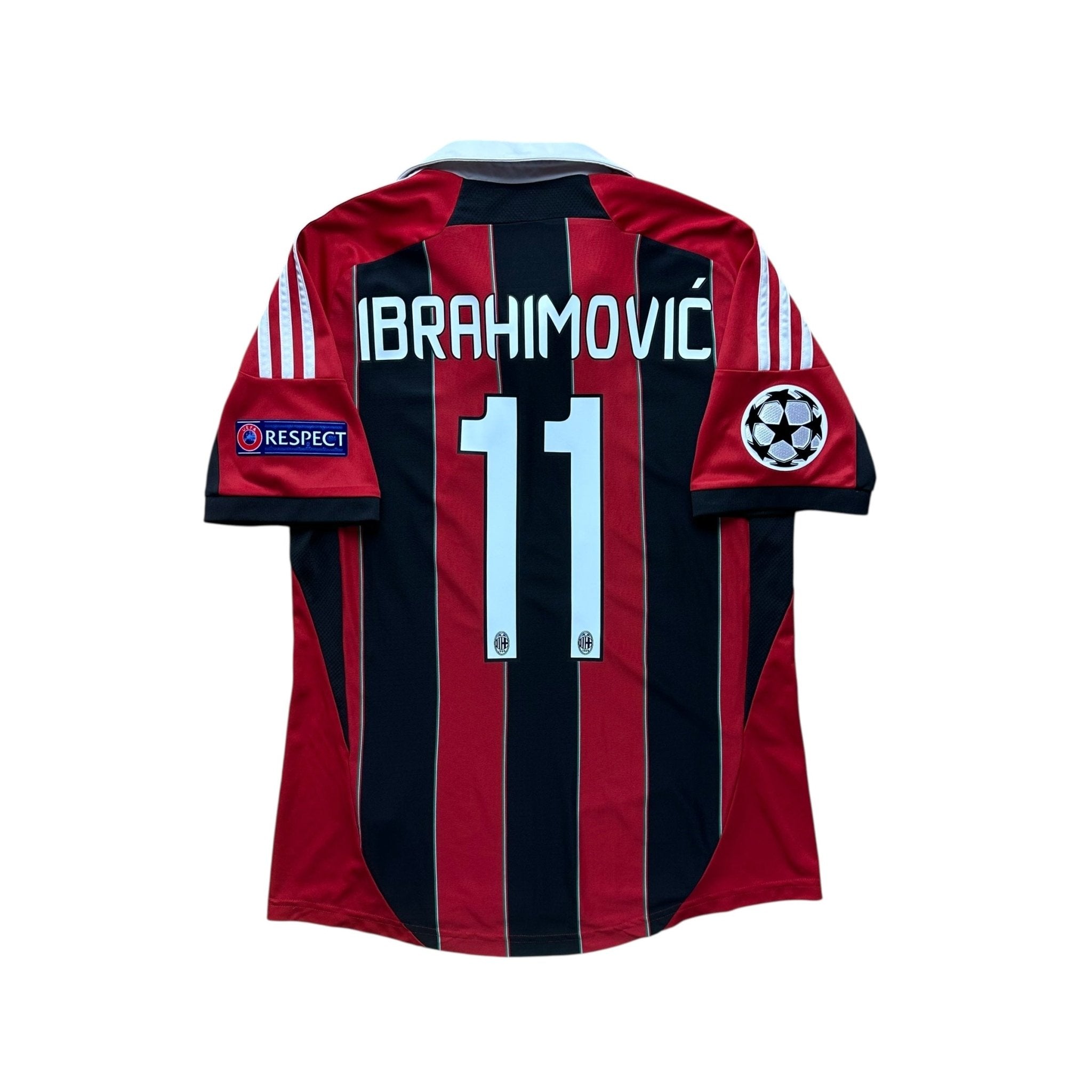 AC Milan 2012 - 13 Home Shirt (M) Ibrahimovic 11 - Kitplug
