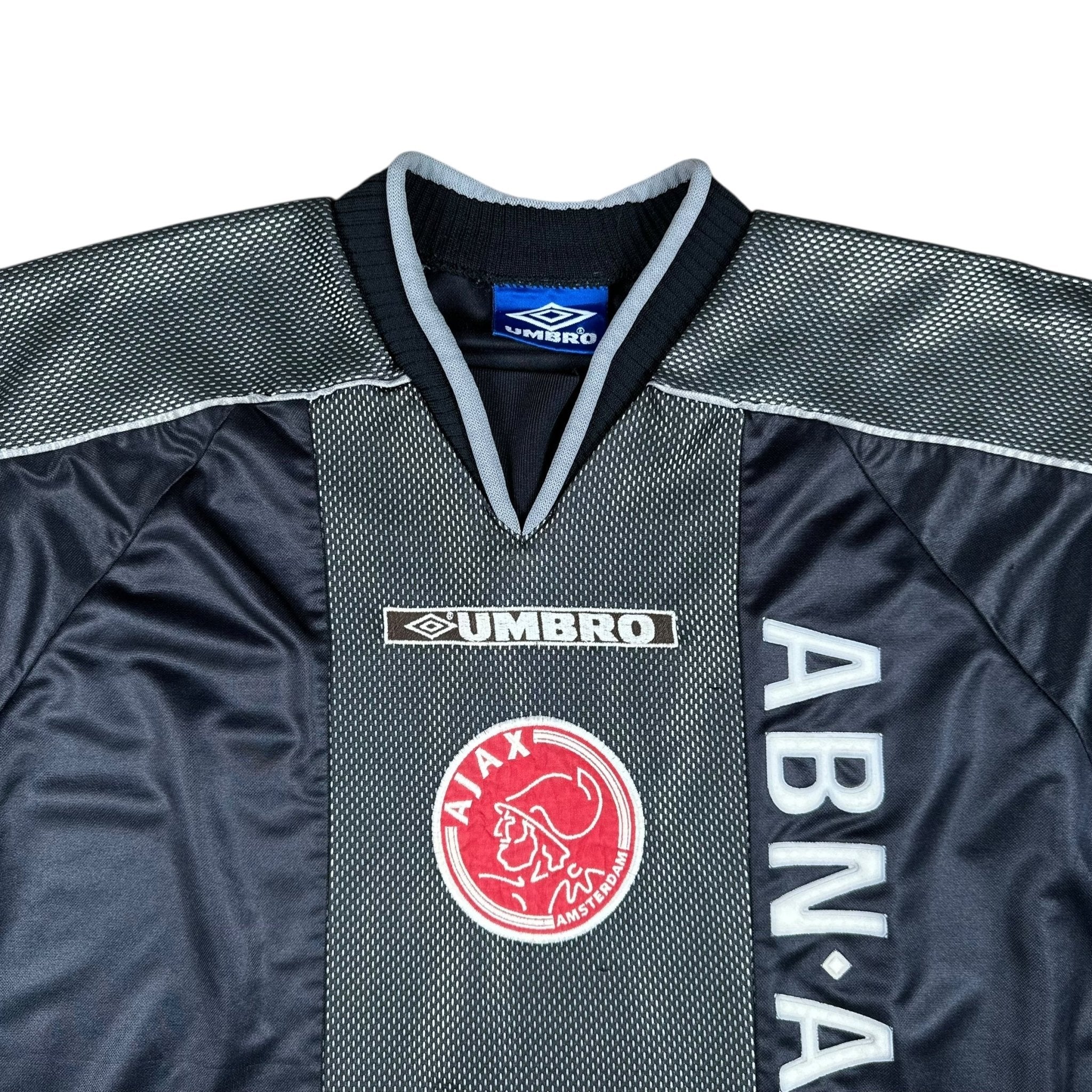 Ajax 1998-99 Gk Home Player Issue Shirt (XL) Van Der Sar #1 - Kitplug