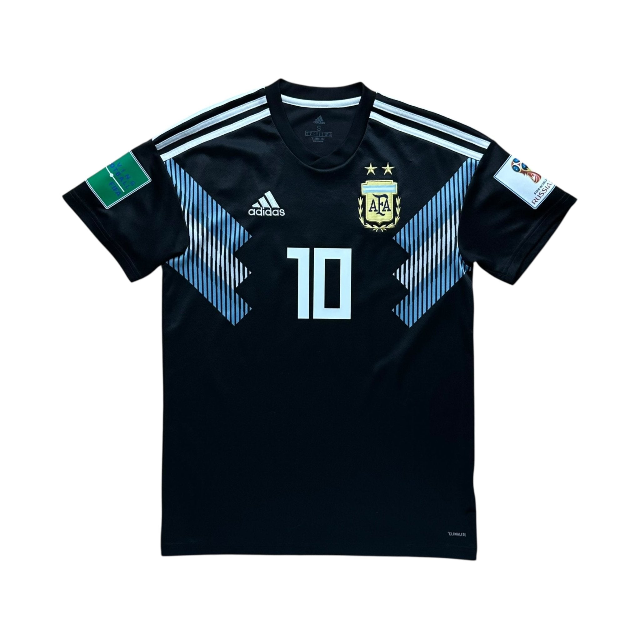 Argentina 2018 Away Shirt (S) Messi 10 - Kitplug