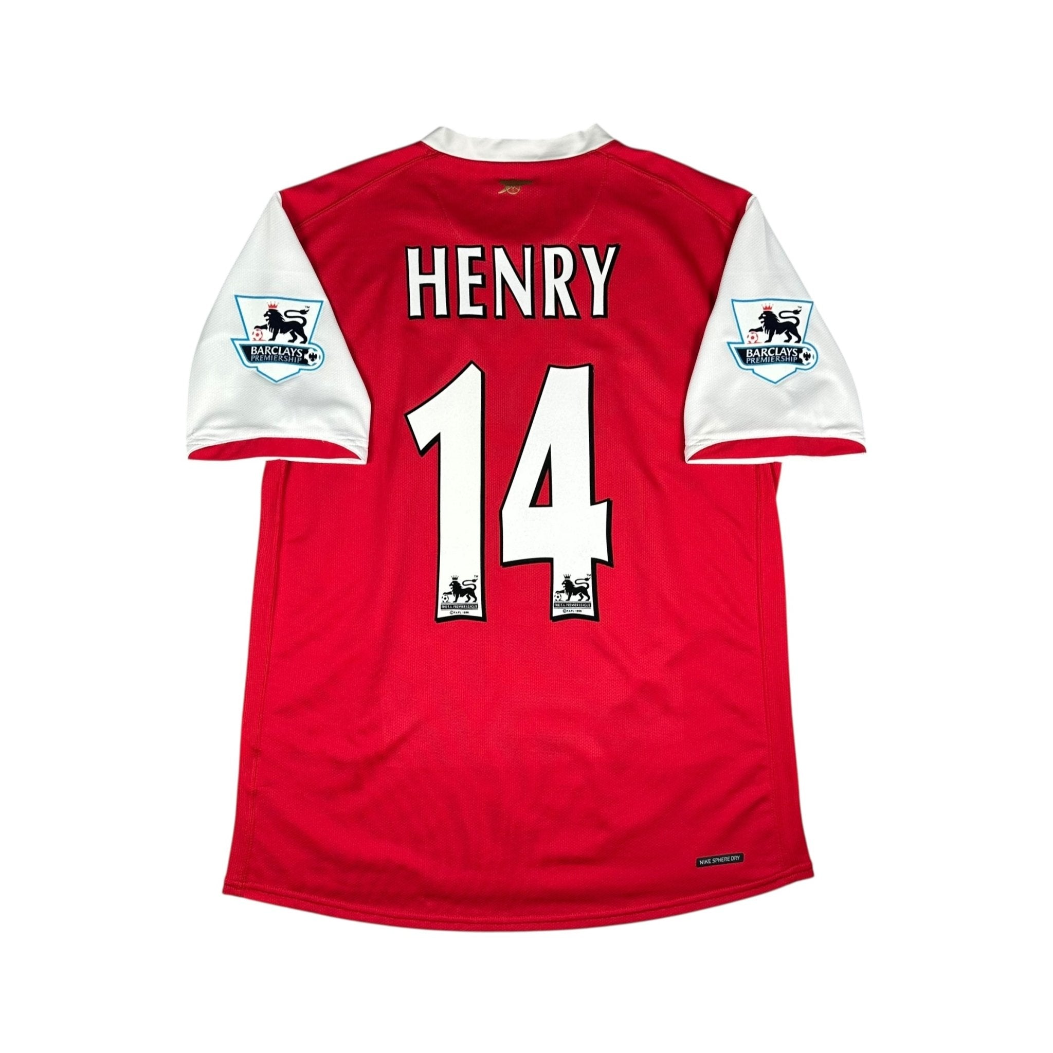 Arsenal 2006-08 Home Shirt (M) Henry 14 - Kitplug