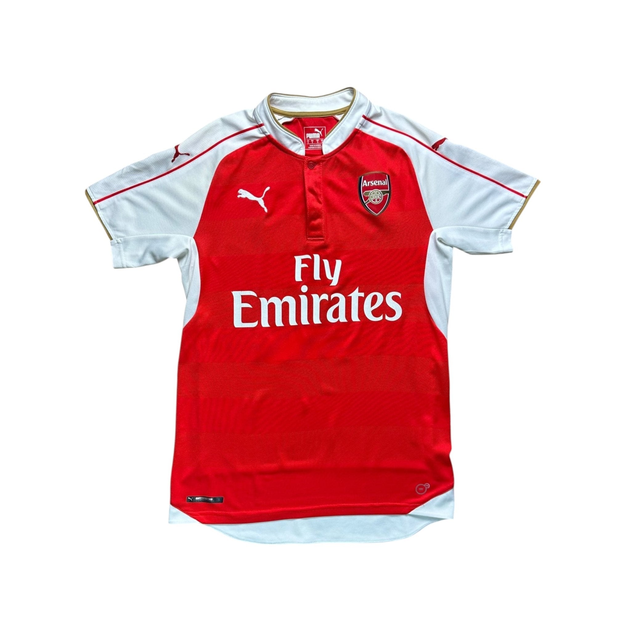 Arsenal 2015 - 16 Home Shirt (S) Ozil 11 - Kitplug