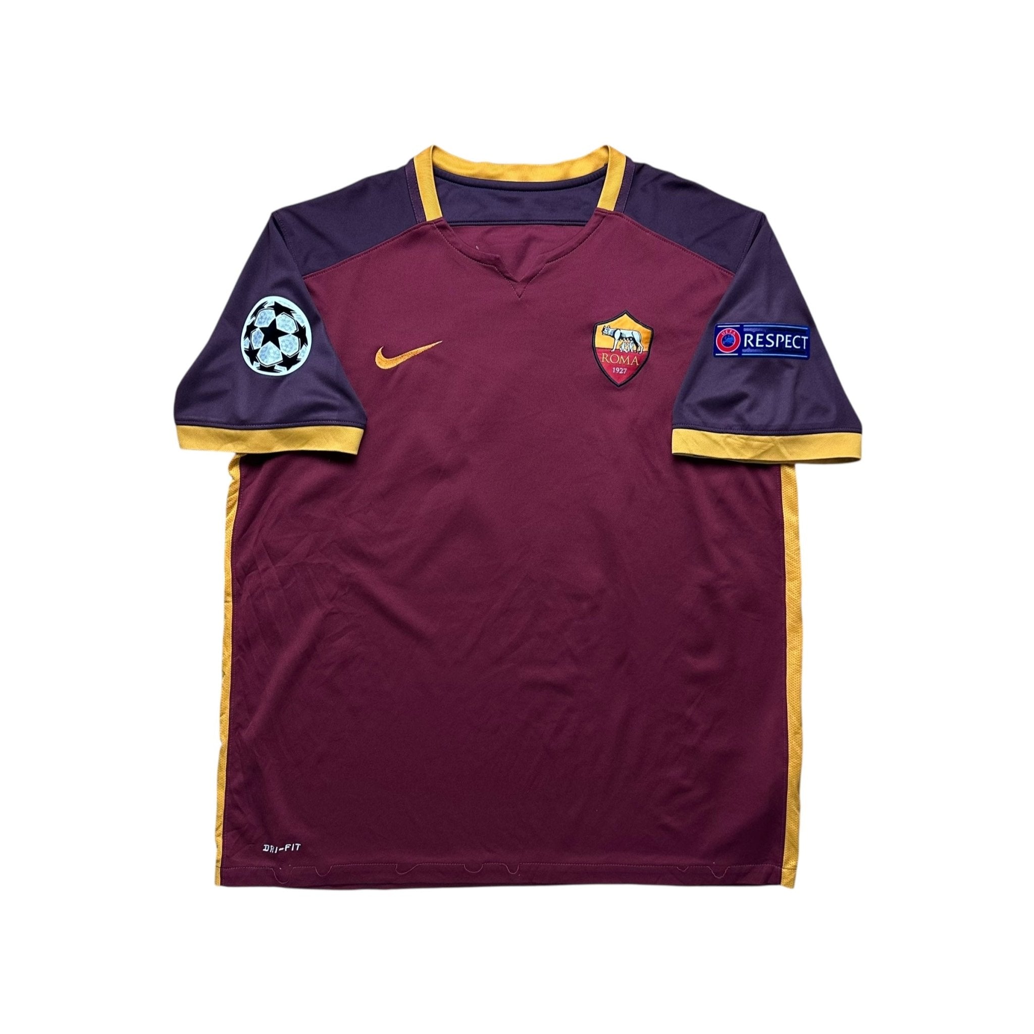 AS Roma 2015 - 16 Home Shirt (XL) Totti 10 - Kitplug