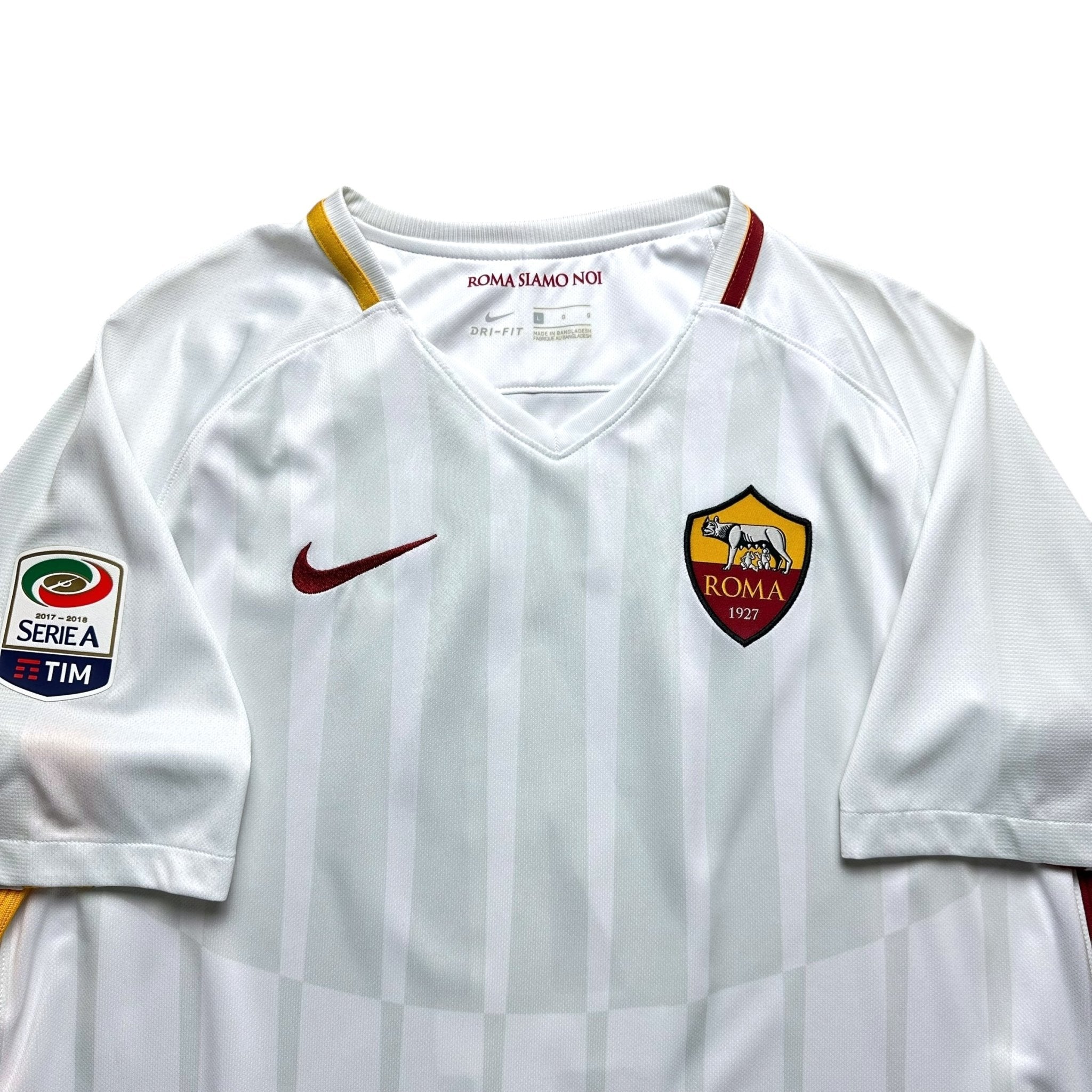 AS Roma 2017 - 18 Away Shirt (L) Nainggolan 4 - Kitplug