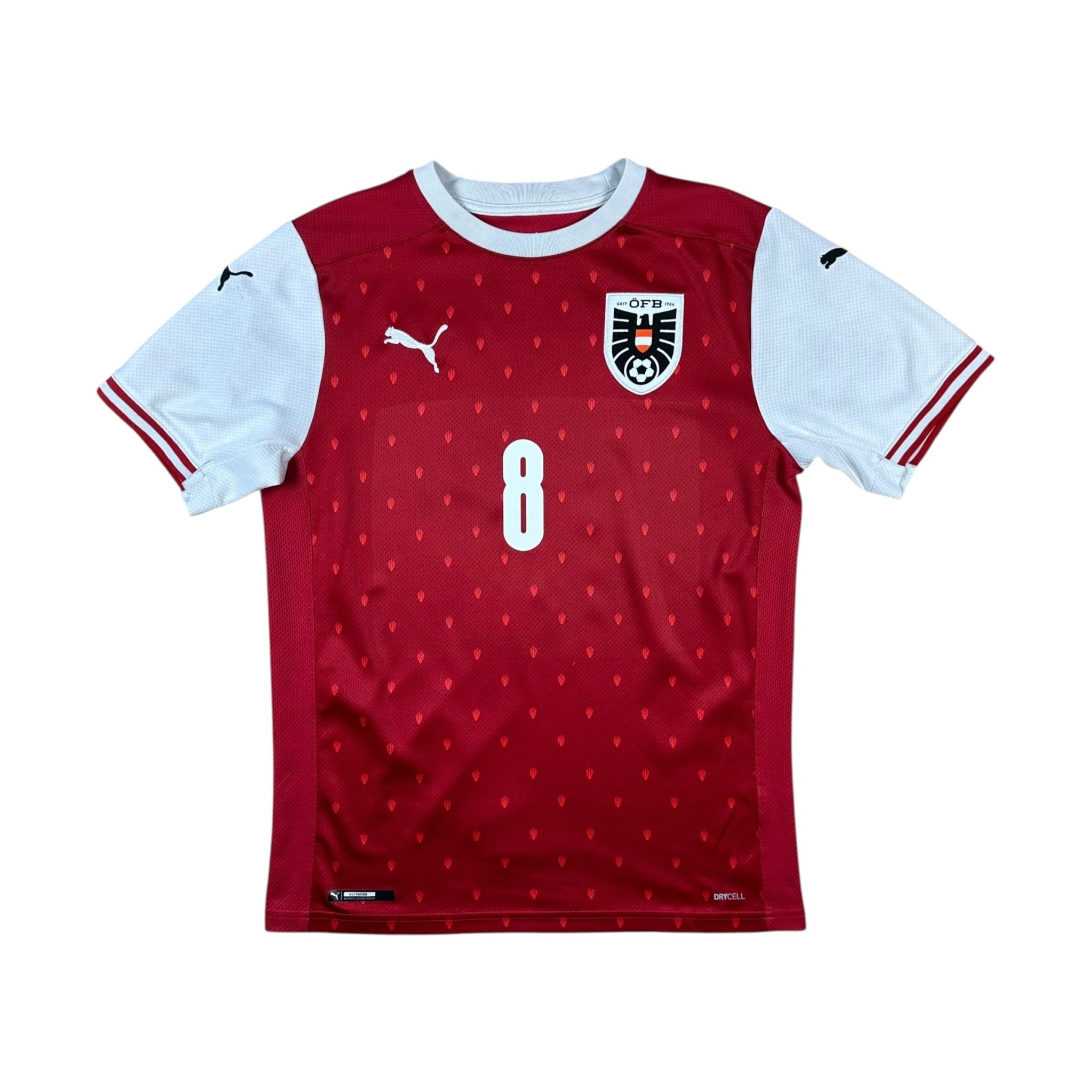 Austria 2020 Home Shirt (S) Alaba #8 - Kitplug