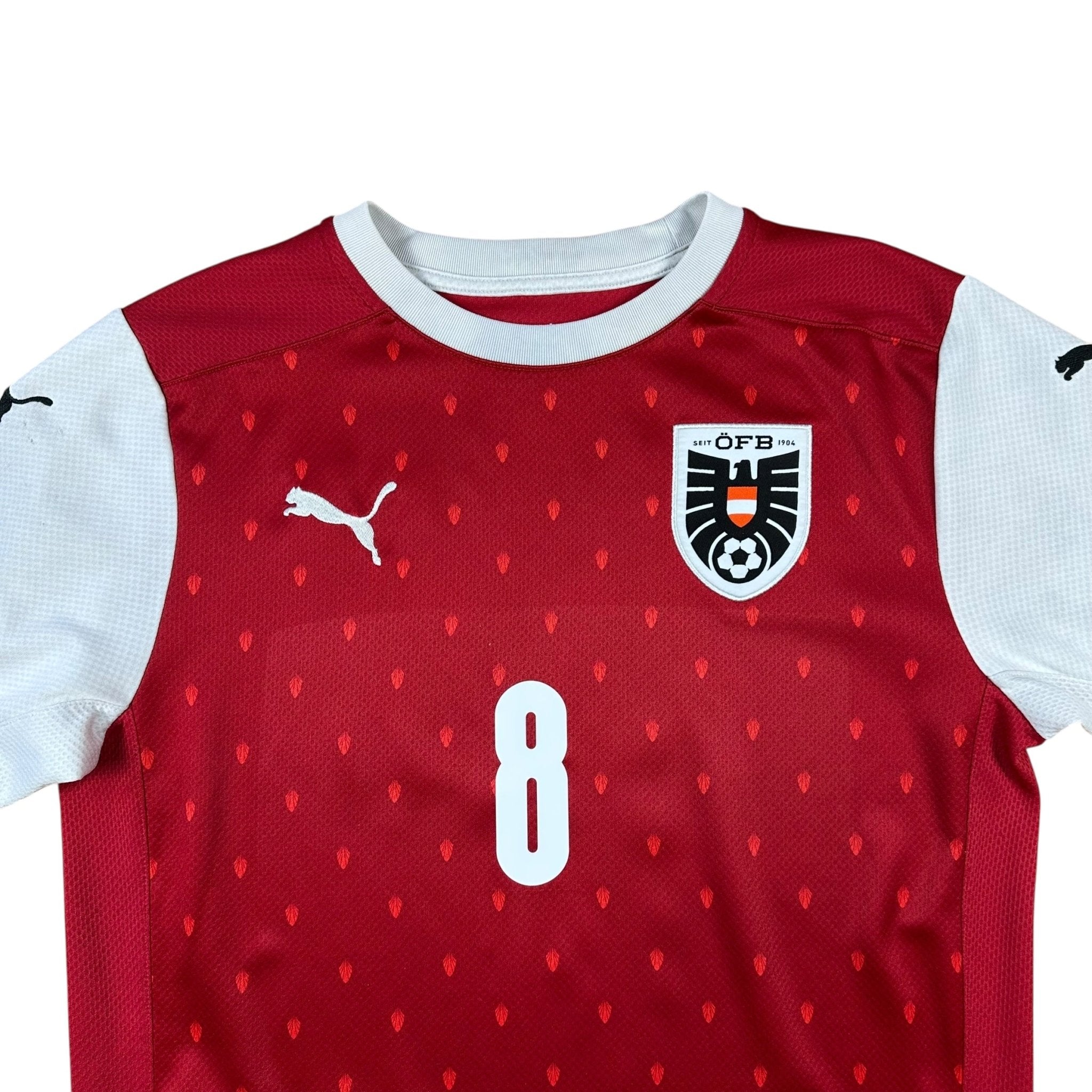 Austria 2020 Home Shirt (S) Alaba #8 - Kitplug