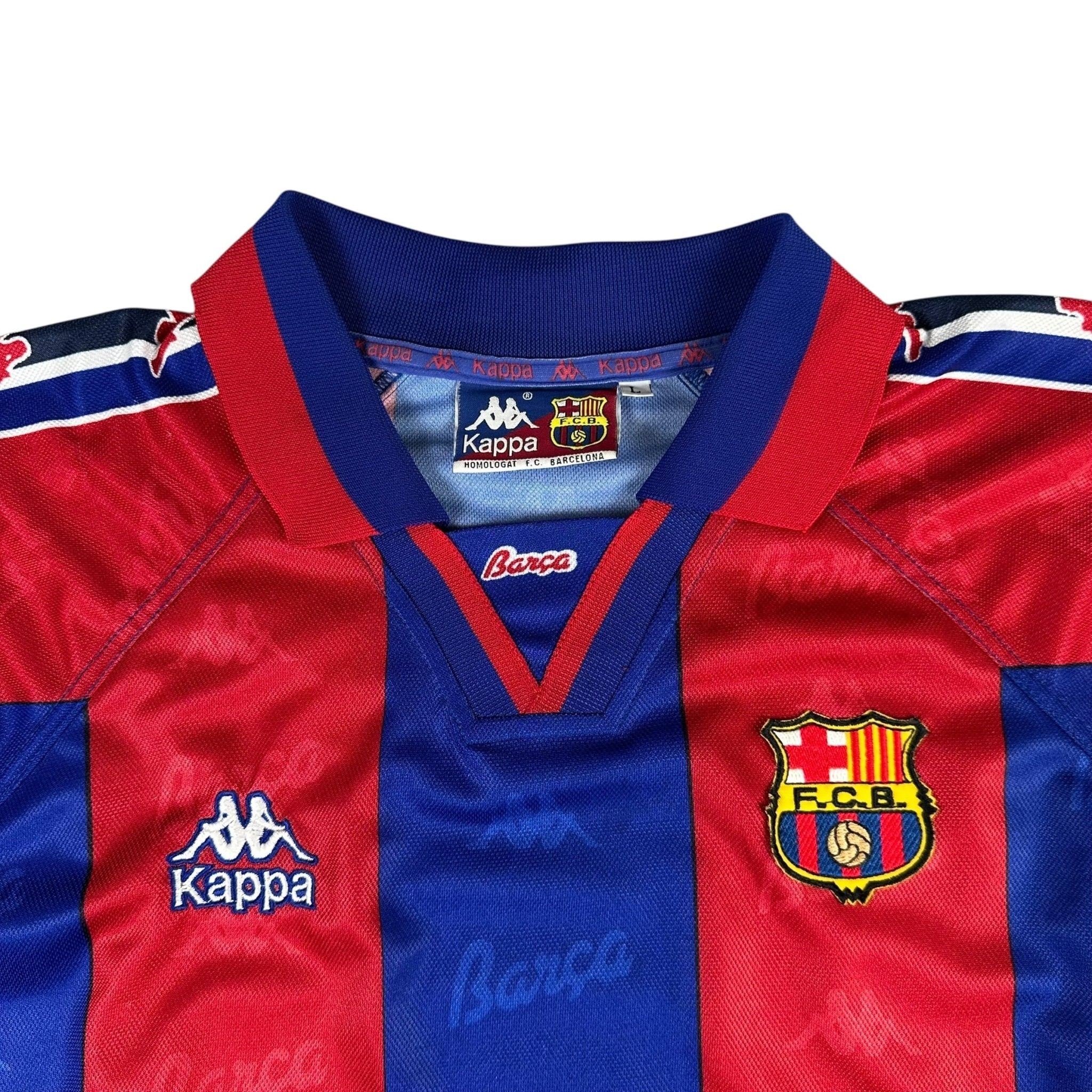 Barcelona 1995-97 Home Shirt (L) - Kitplug