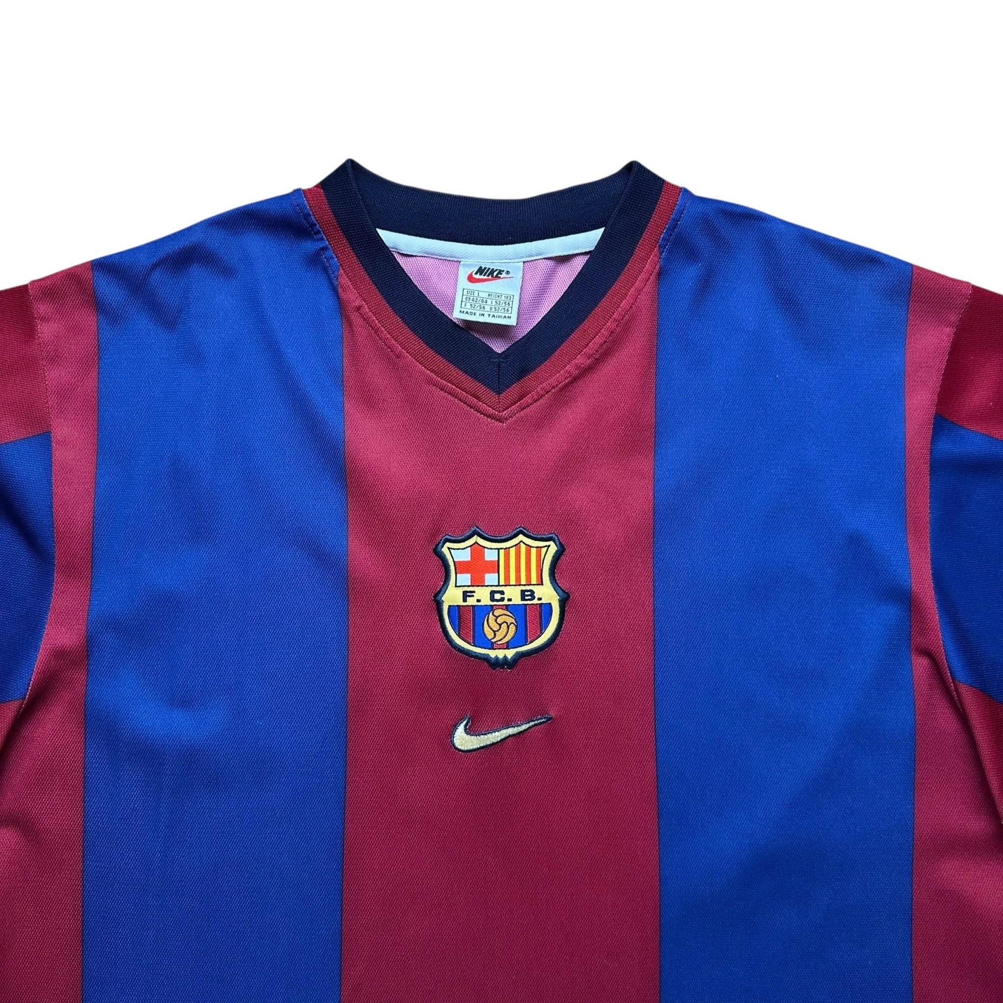 Barcelona 1998 - 99 Home Shirt (L) - Kitplug