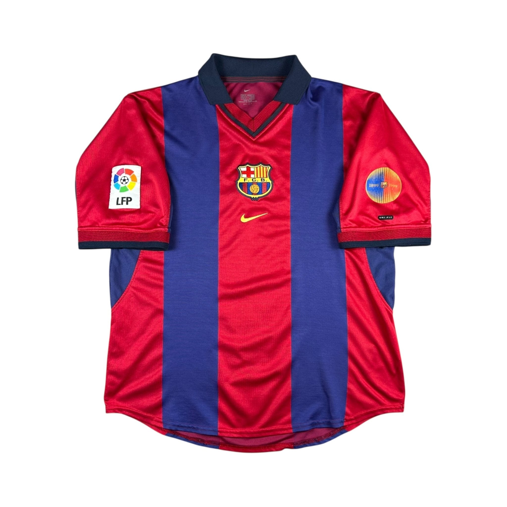 Barcelona 2000-01 Home Shirt (M) - Kitplug
