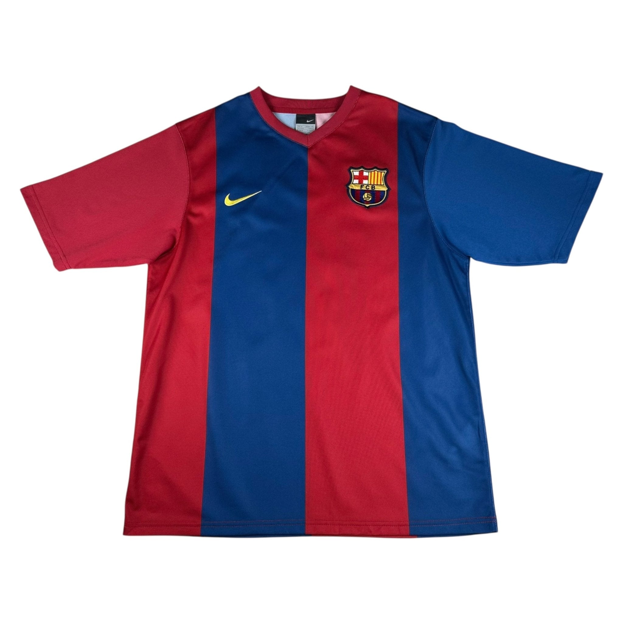 Barcelona 2006-07 Basic Home Shirt (M) Messi 19 - Kitplug