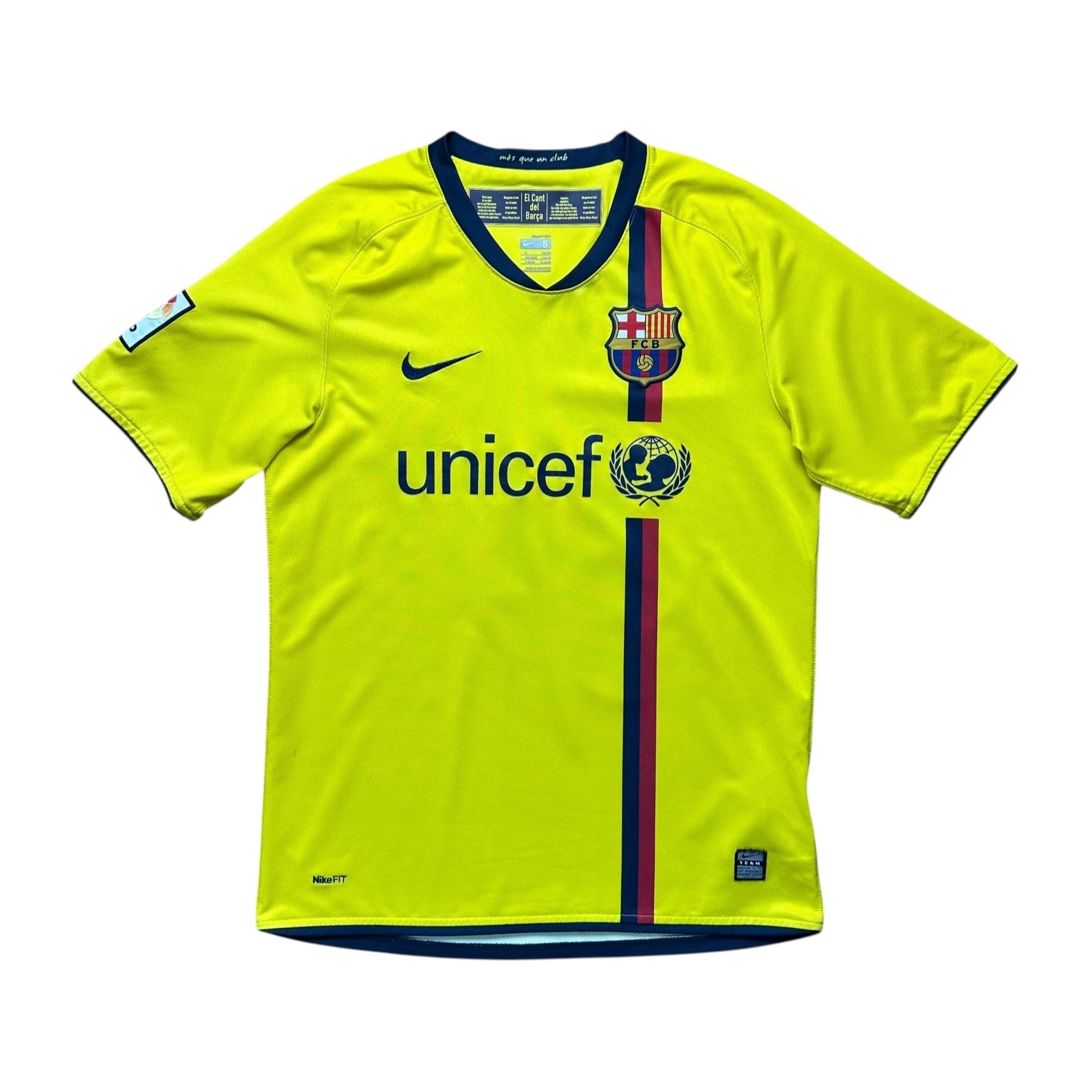 Barcelona 2008 - 09 Away Shirt (S) Messi 10 - Kitplug