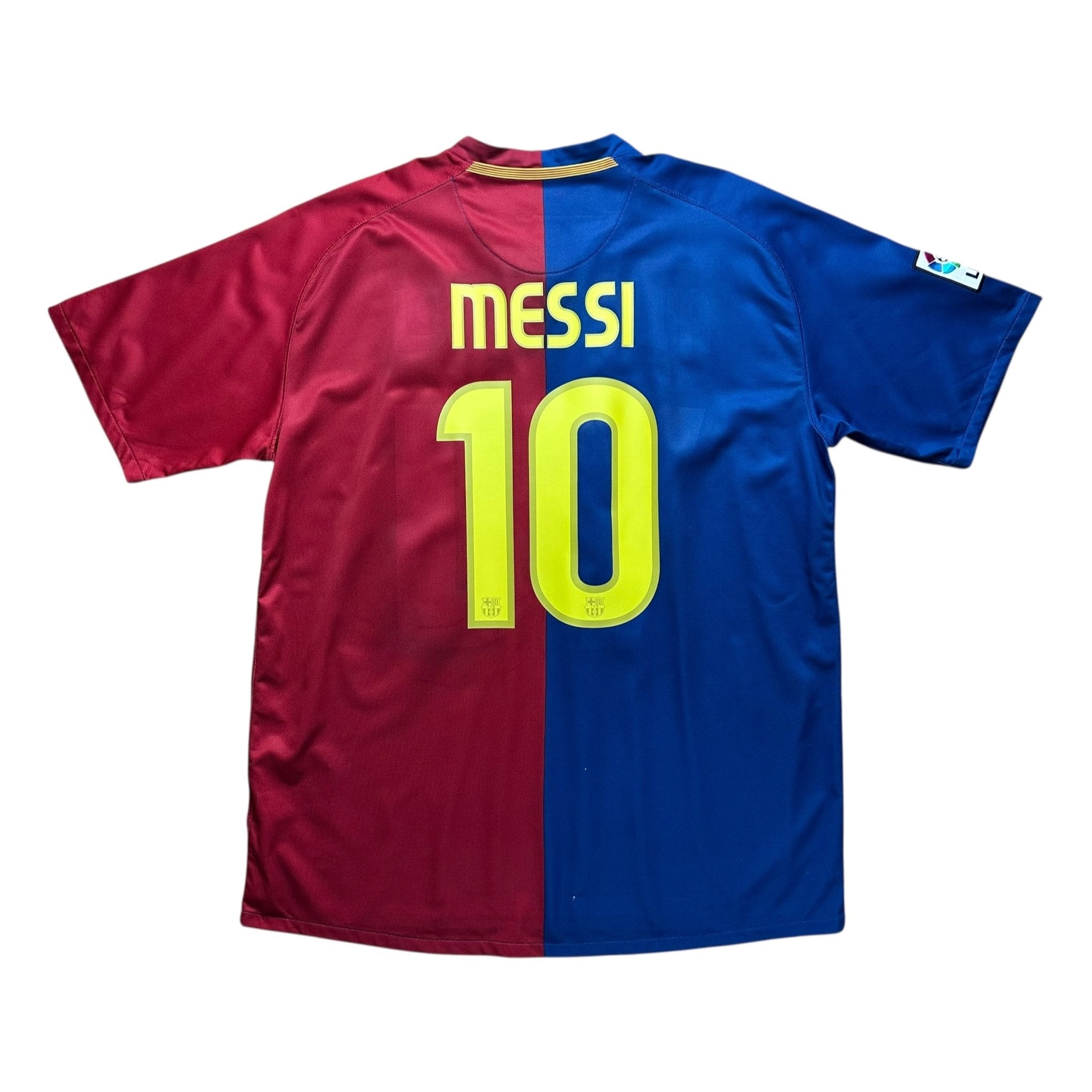 Barcelona 2008 - 09 Home Shirt (XL) Messi 10 - Kitplug