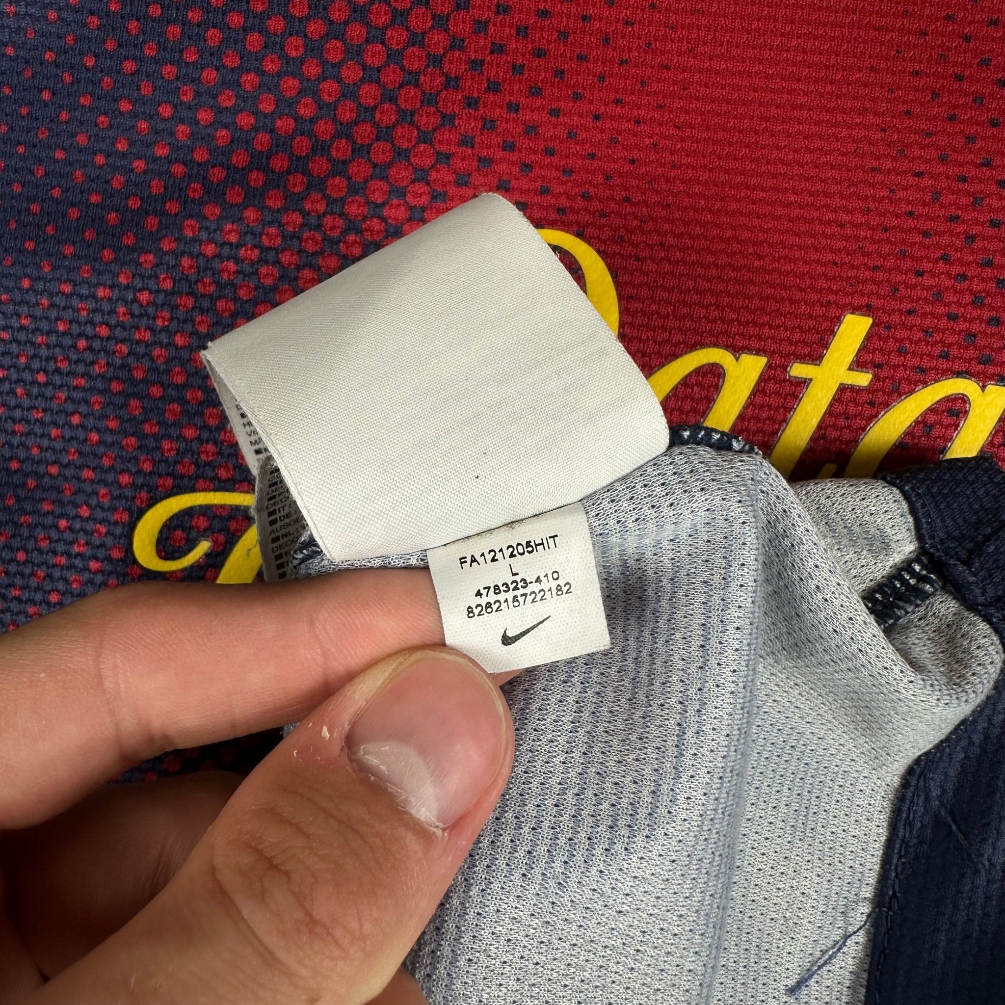 Barcelona 2012-13 Home Shirt (L) Iniesta 8 - Kitplug