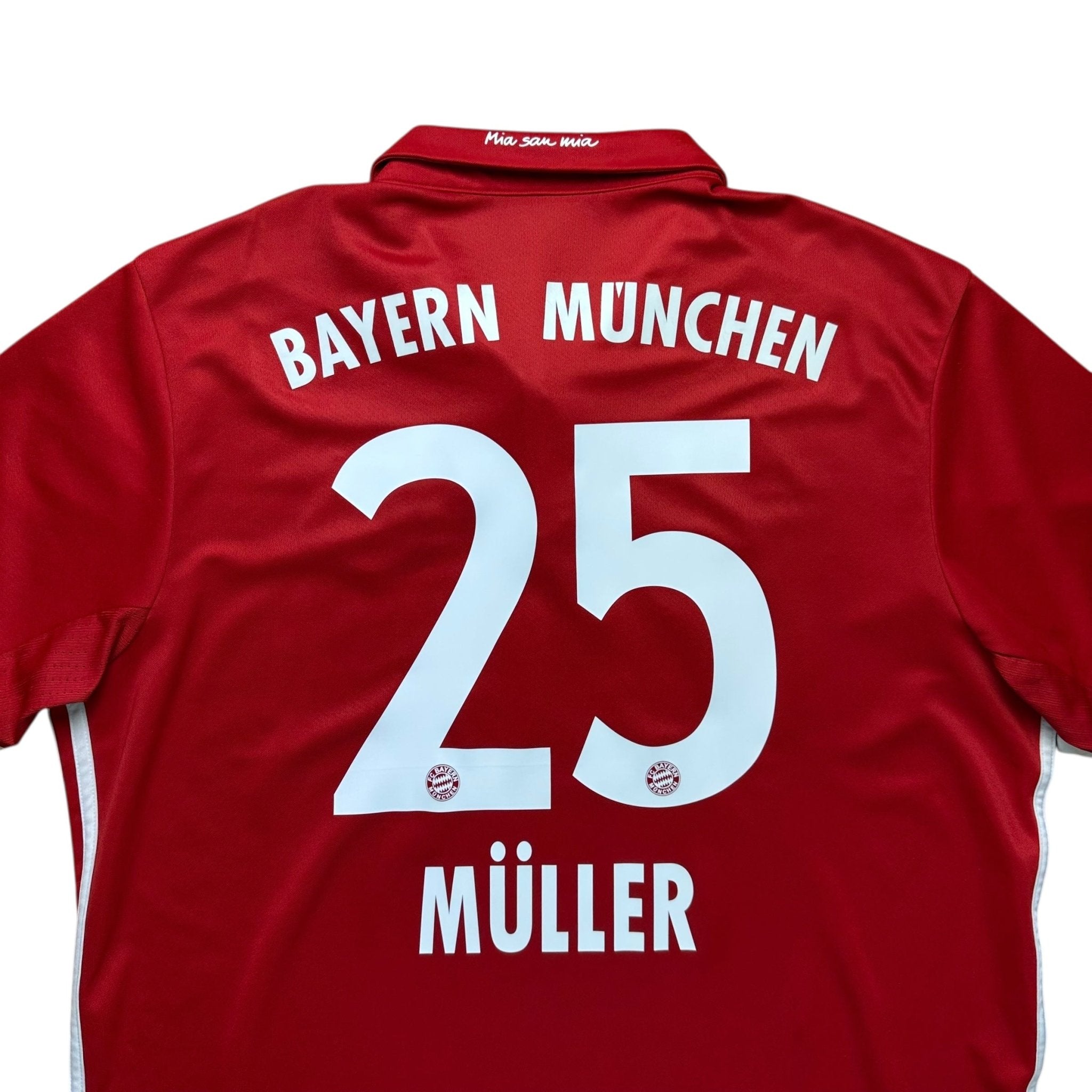 Bayern Munich 2016 - 17 Home Shirt (XL) Muller 25 - Kitplug