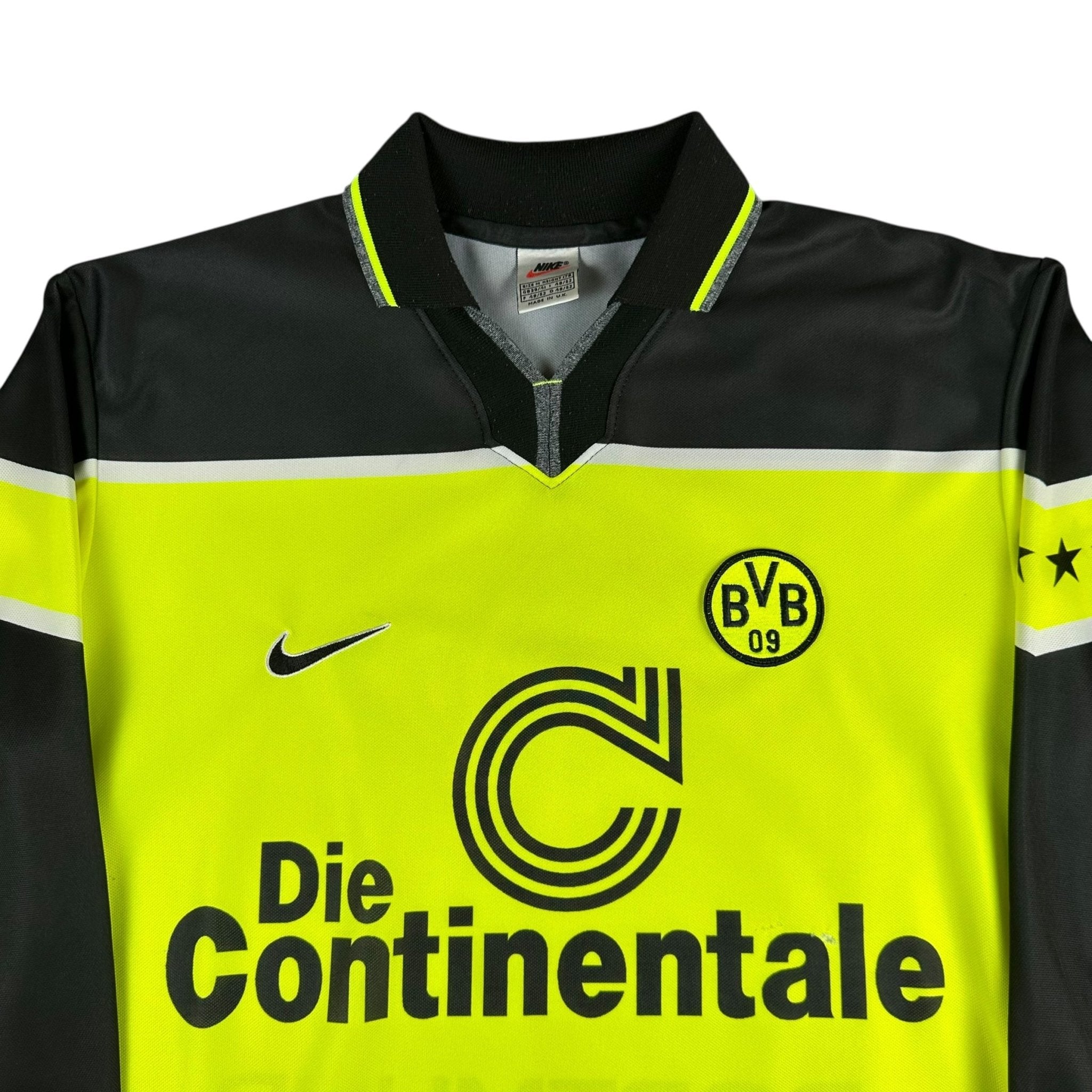 Borussia Dortmund 1997-98 L/S Home Shirt (M) - Kitplug