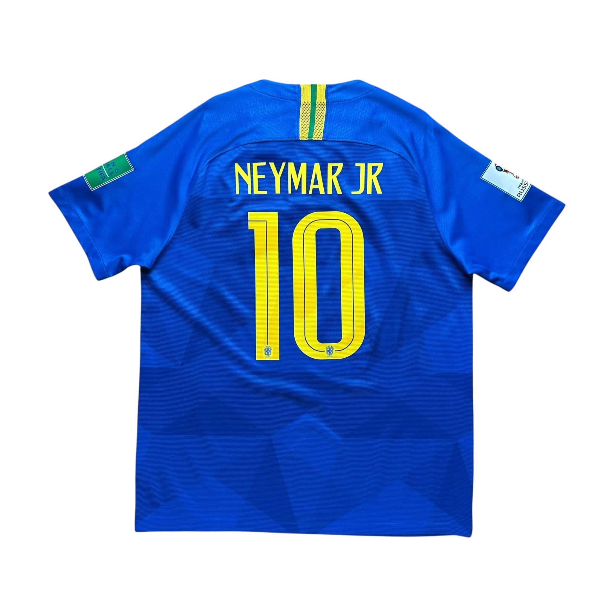 Brazil 2018 Away Shirt (L) Neymar Jr 10 - Kitplug