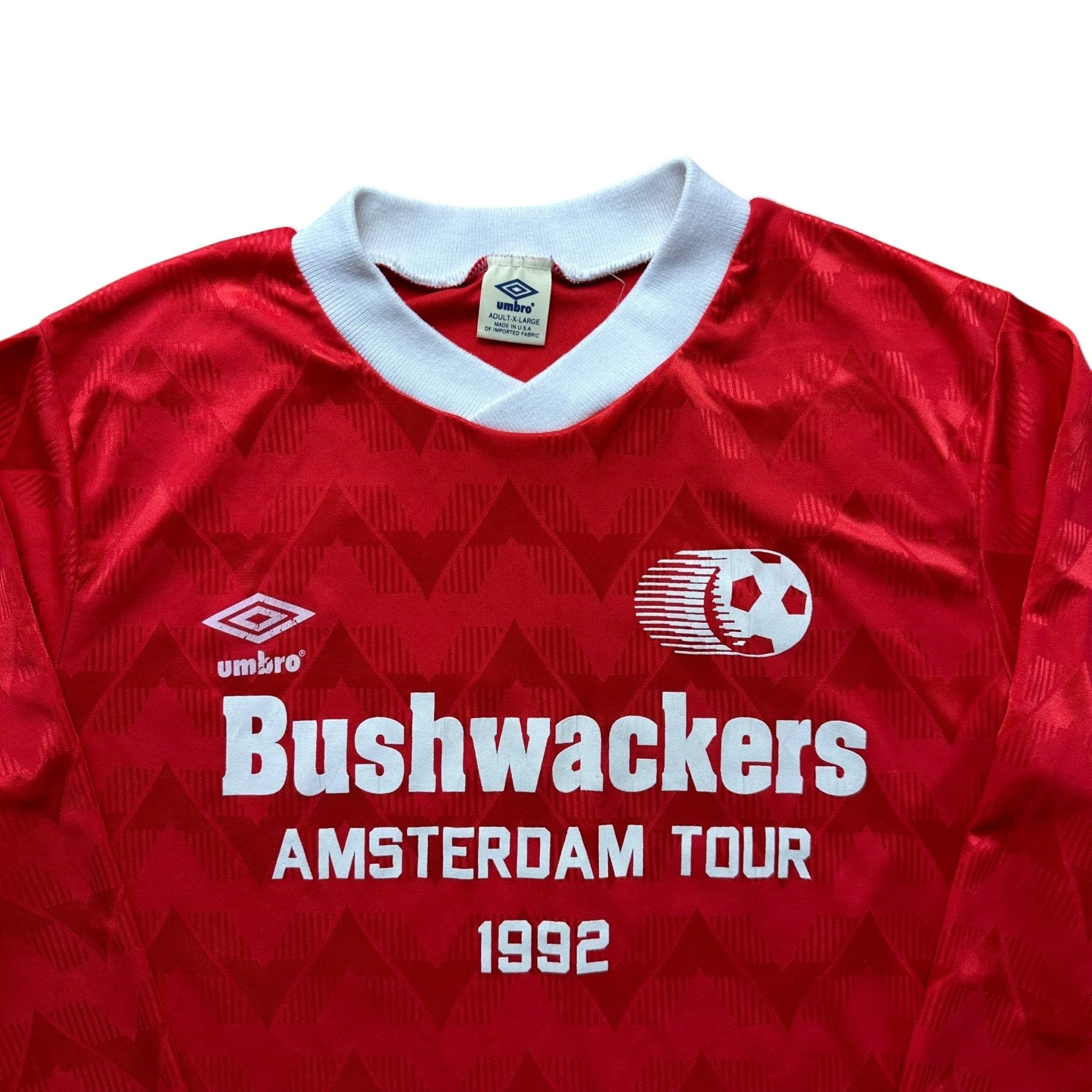 Bushwackers Amsterdam Tour 1992 Home Shirt (XL) - Kitplug