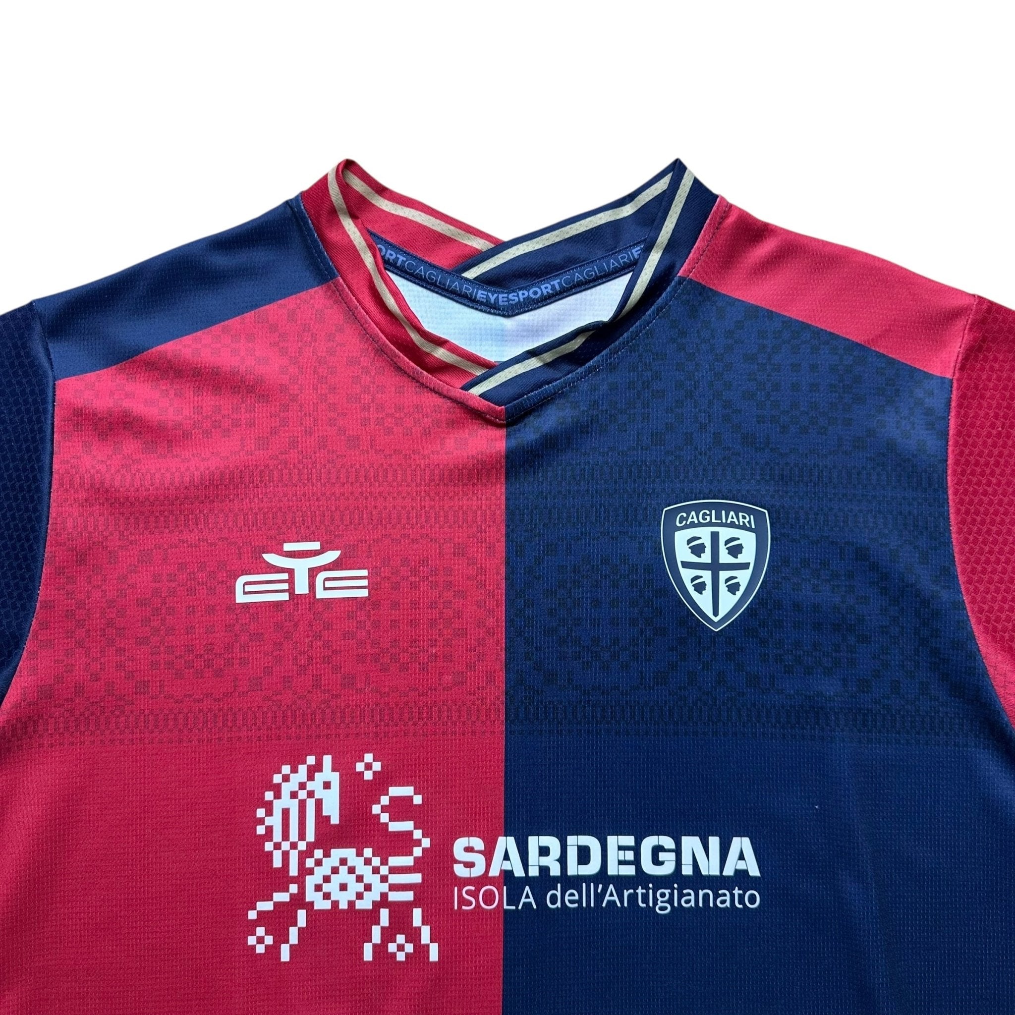 Cagliari Calcio 2022 - 23 Home Shirt (M) - Kitplug