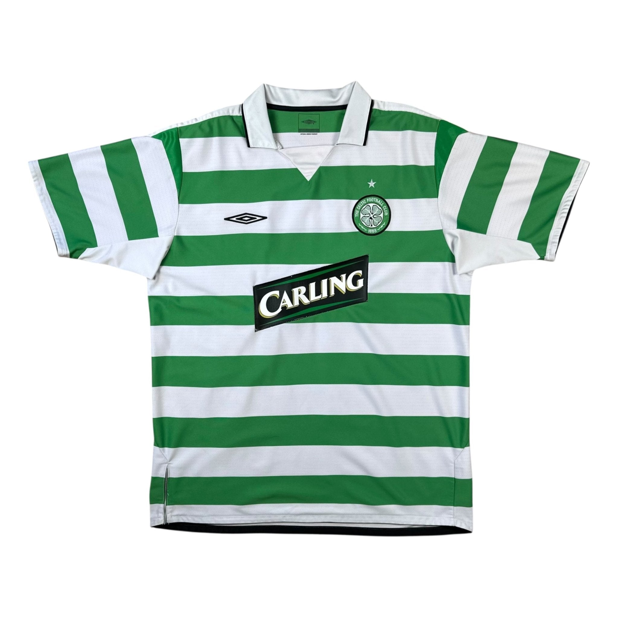 Celtic 2004-05 Home Shirt (XL) Juninho #7 - Kitplug