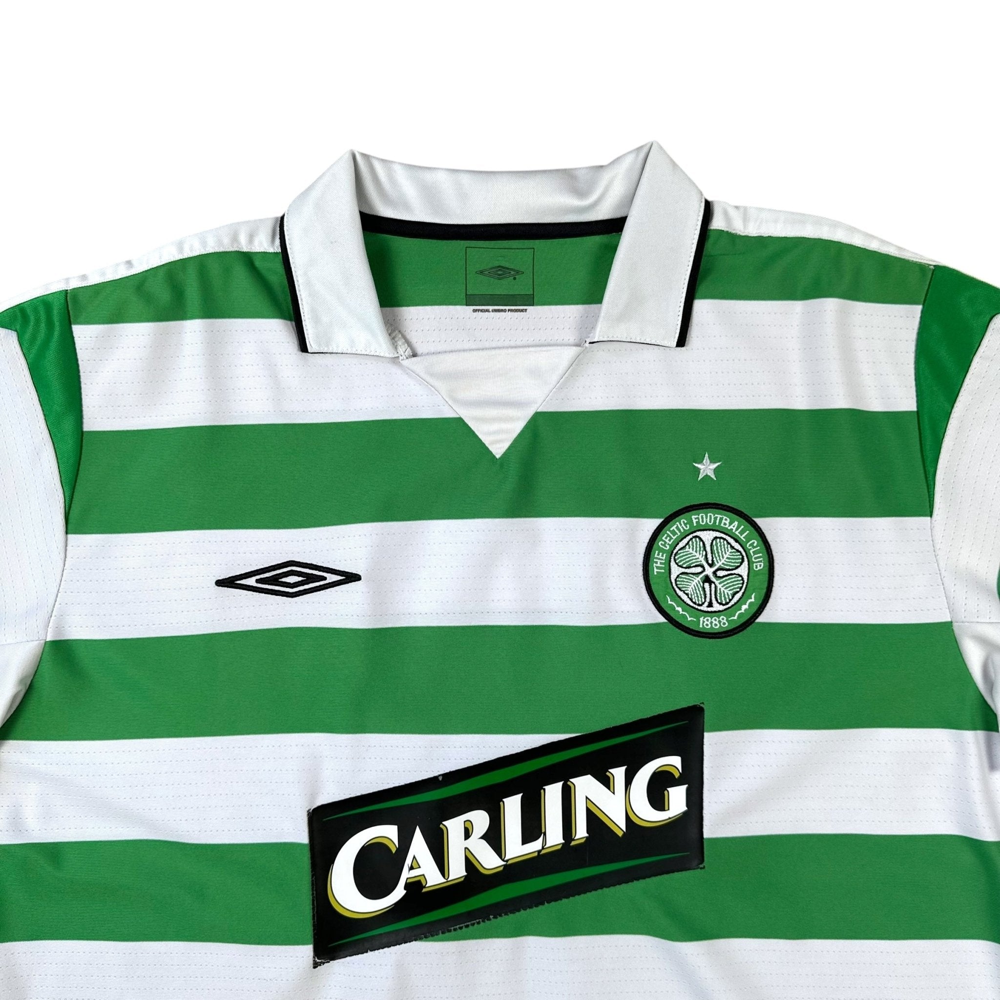 Celtic 2004-05 Home Shirt (XL) Juninho #7 - Kitplug